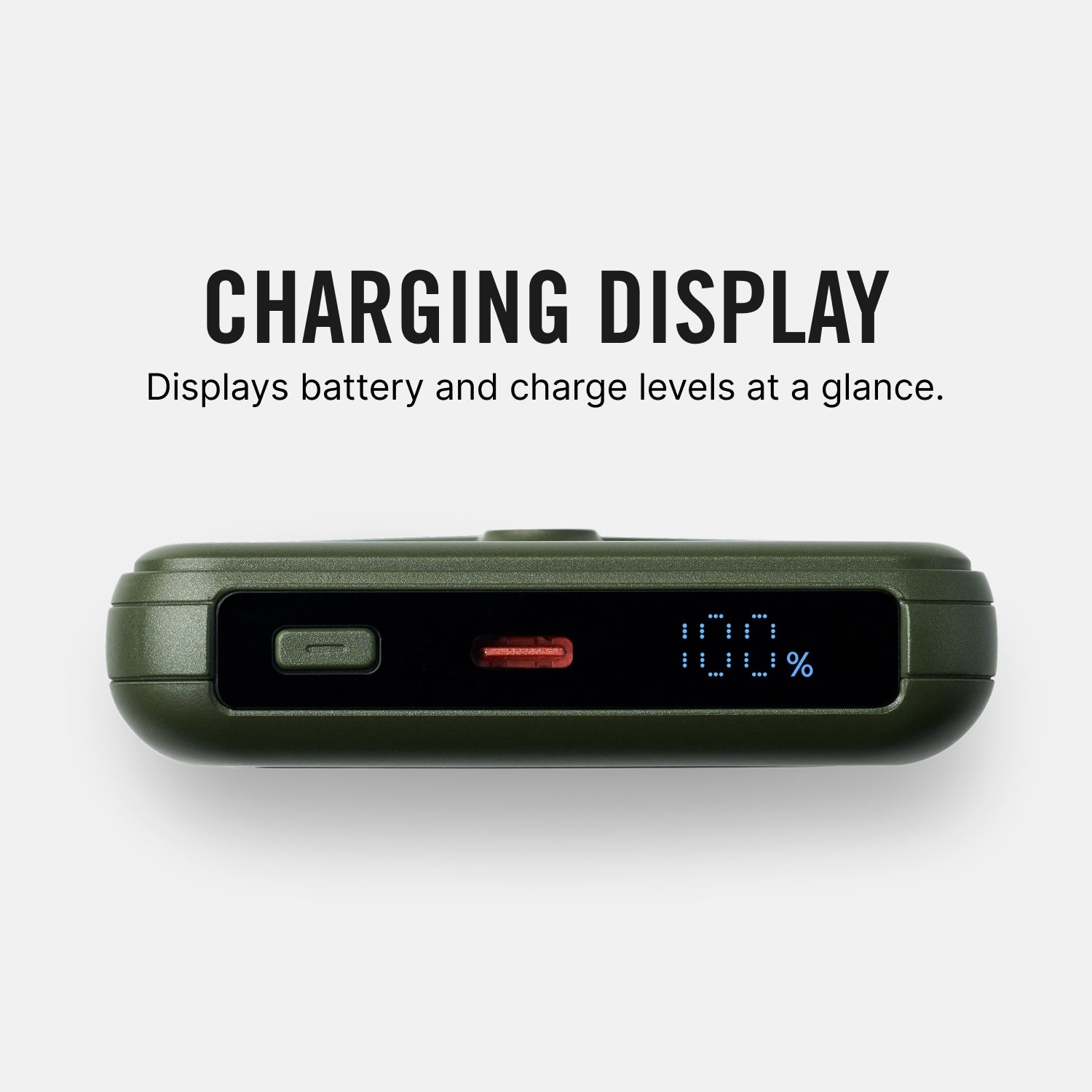 Premium iPhone 16 Pro Max Charging Kit with Fast Charging - Matte Olive Finish | Perfect for Home, Office & Travel Use