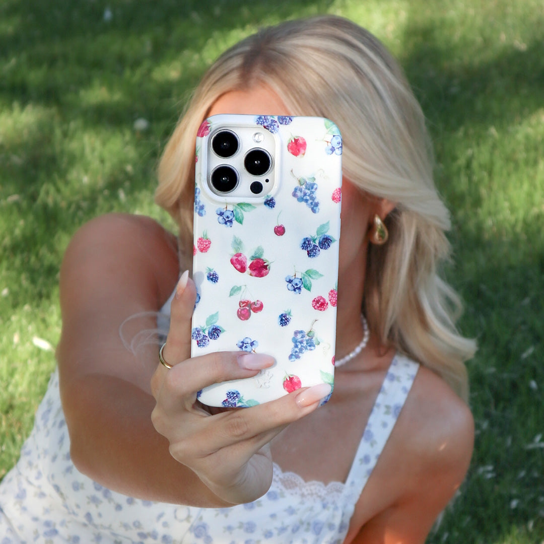 Berry Baby iPhone Case - Cute & Durable Phone Cover for iPhone 12/13/14/15 Pro Max - Perfect for Girls, Teens & Women - Great Gift for Birthday, Christmas & Daily Use