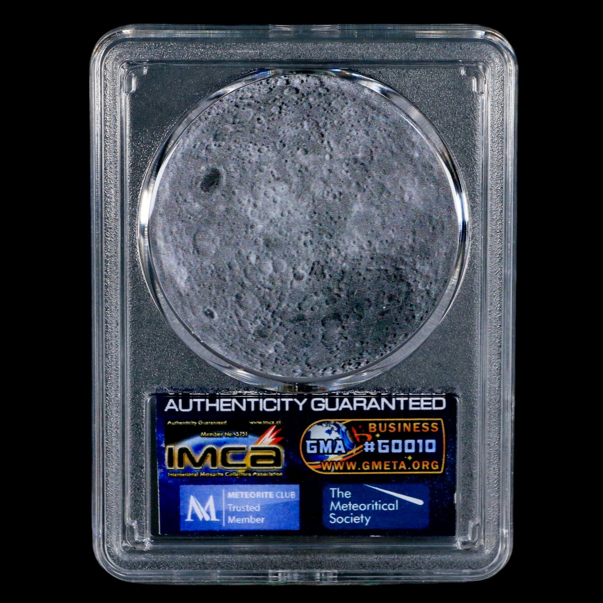 Authentic Moon Rock & Lunar Meteorite Fragments - Certified Outer Space Collectibles with COA for Astronomy Enthusiasts & Science Education