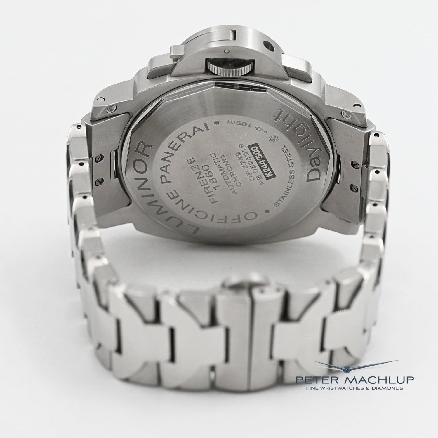 Panerai Luminor 44mm Daylight Chronograph Men's Watch - Luxury Automatic Diver Timepiece for Business, Diving & Special Occasions