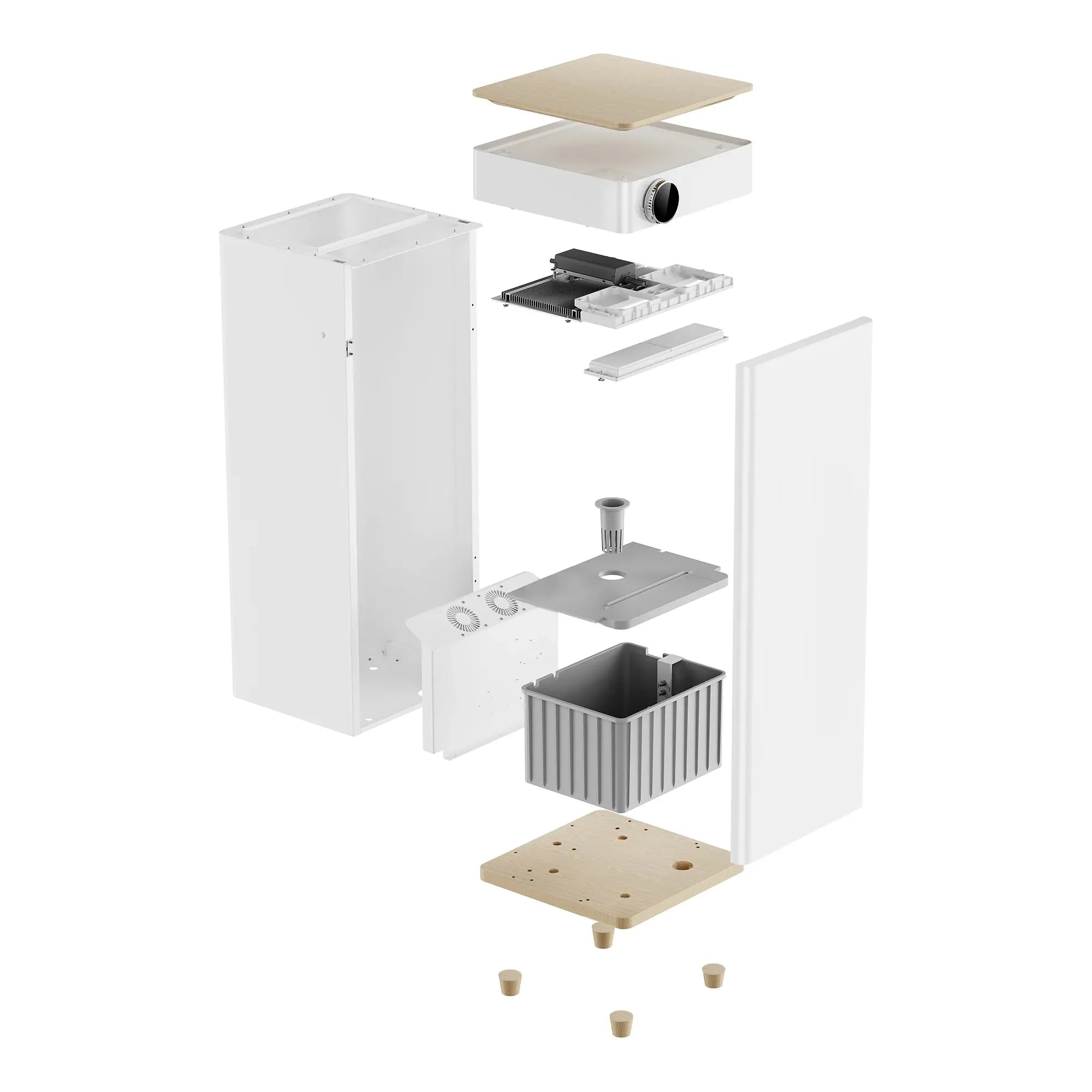 Hey abby 420 Pro Edition Automated Grow Box System - Smart Indoor Herb Garden Kit with 3 Month Subscription - Perfect for Home, Office & Hydroponic Gardening