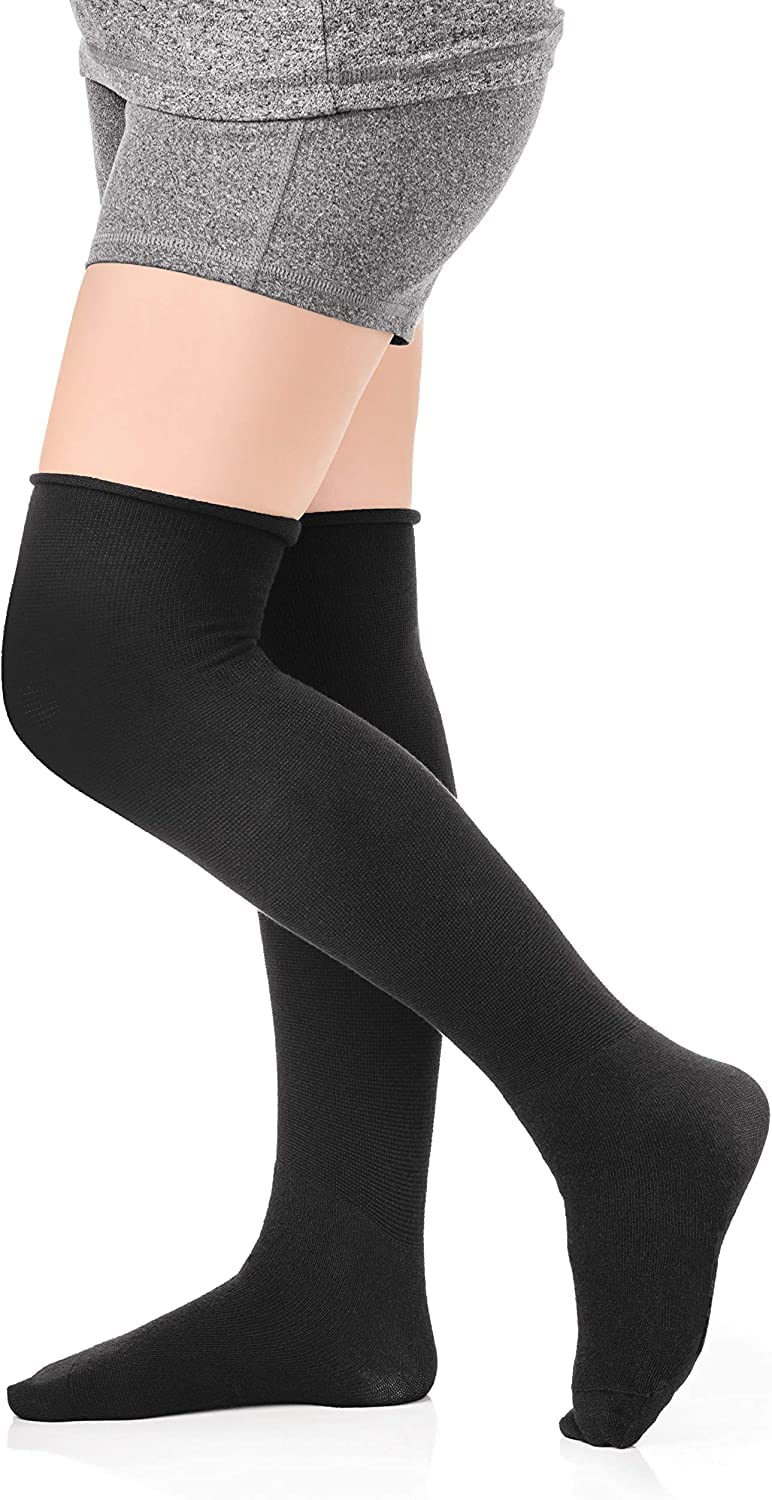 ReadyWrap Fusion Compression Liner Socks for Men & Women - Black LE-AD (Regular, Small) - Moisture-Wicking & Odor-Resistant Performance Socks for Running, Hiking & Outdoor Activities