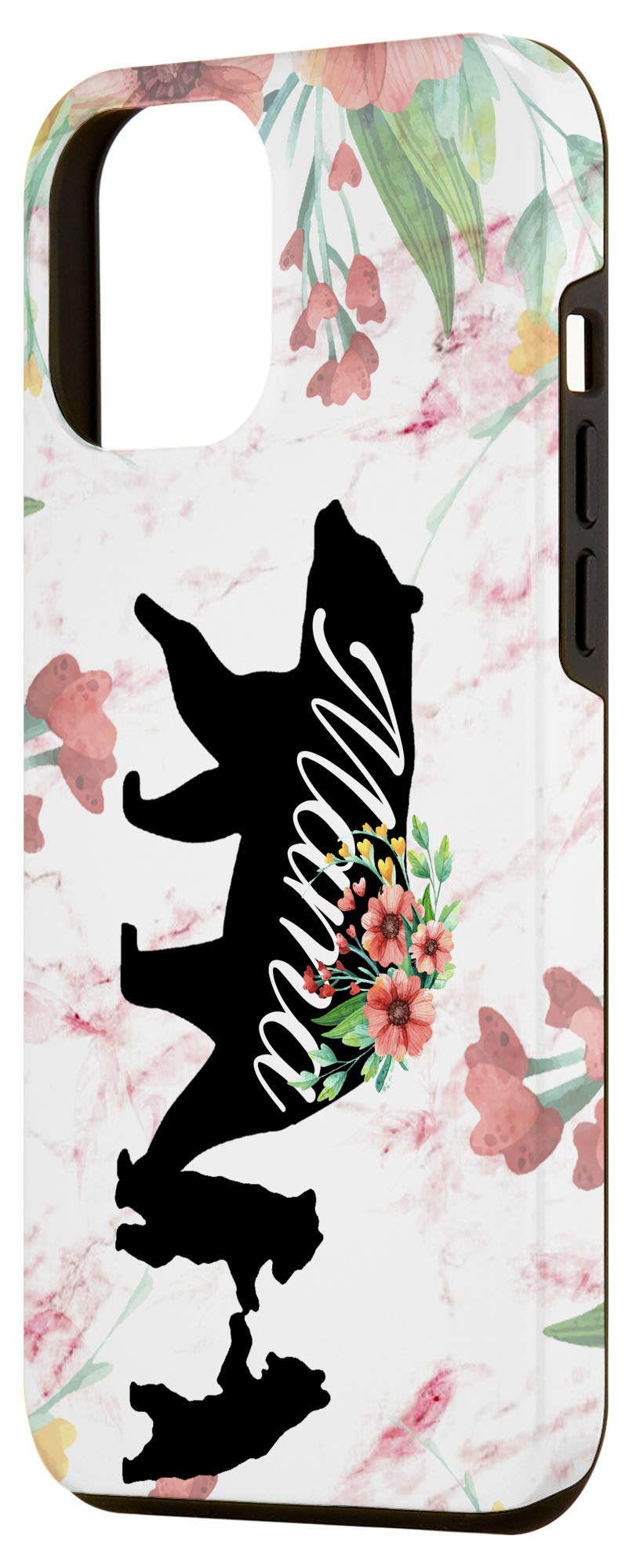 iPhone 12 Pro Max Case - Cute Mama Bear Design, Perfect Gift for Mom, Mother's Day Present - Durable Protective Phone Cover for Family Lovers (Ideal for Everyday Use, Work, and Special Occasions)