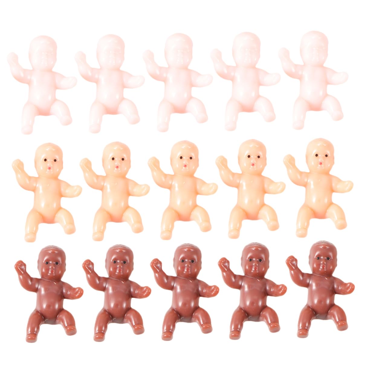 DRESSOOS 120pcs Bath Toys Set - Mini Human Figure Shower Play Kit with Ice Cube Shapes for Kids | Fun Bathtime & Pool Party Activities
