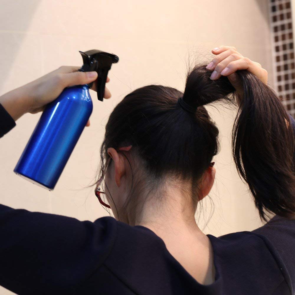 GLIVE Micro Mist Spray Bottle - Ultra-Fine Water Sprayer for Face & Hair - Leak-Proof Sanitizer Spray Bottle - Perfect for Salon, Travel & Home Use (1 Pack)
