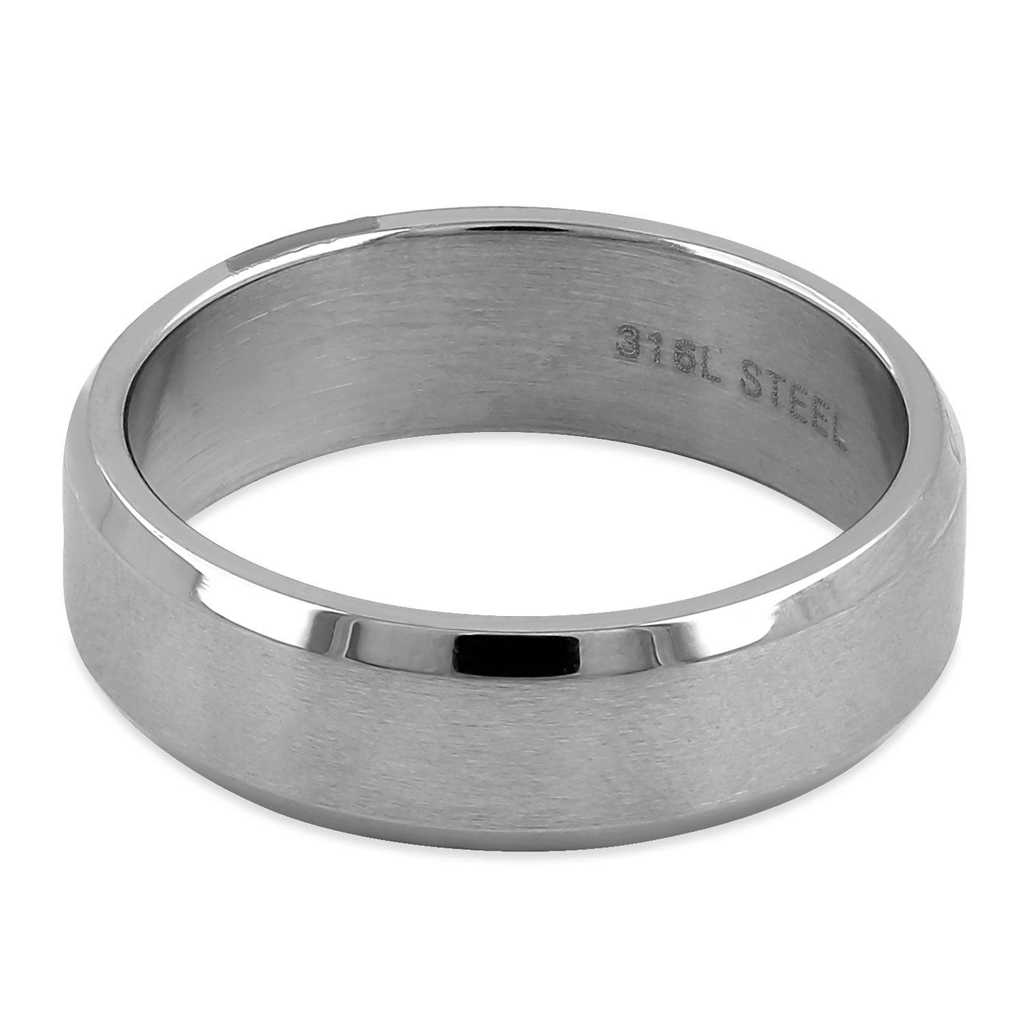 6mm Stainless Steel Wedding Band Ring for Men & Women - Durable, Hypoallergenic, Comfort Fit for Everyday Wear & Special Occasions
