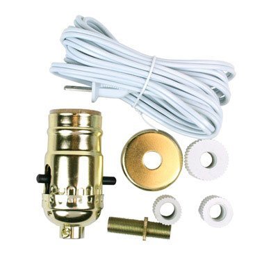 Jandorf DIY Lamp Kit - Bottle Adapter for Wine Bottle Lights | Handmade Home Decor Lighting for Bedroom, Bar, Restaurant & Wedding Decorations