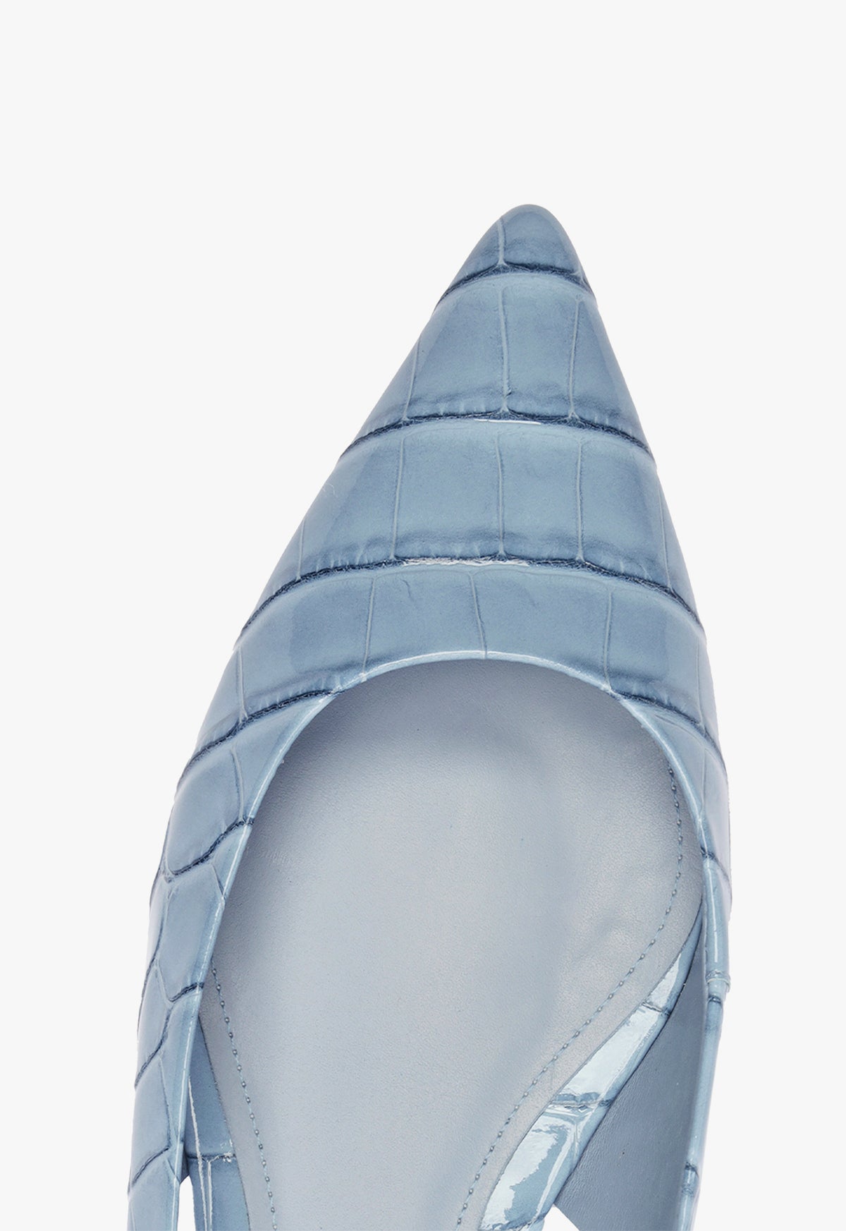 Paola Blue Leather Women's Flats - Comfortable & Stylish Slip-On Shoes for Casual Wear, Office & Travel