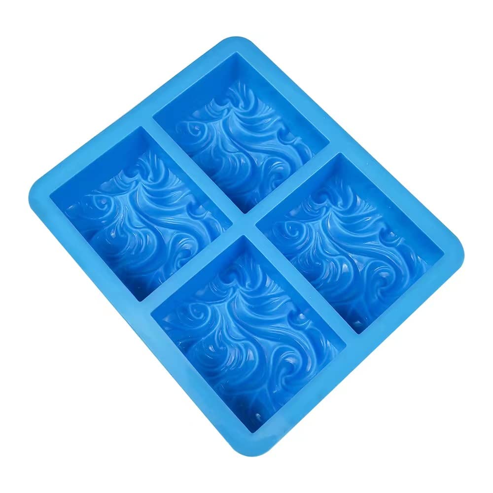 Premium Silicone Sea Wave Soap Molds - Halloween & Summer Beach Theme DIY Craft Molds for Handmade Soap Making - Perfect for Summer Gifts, Bath Bombs, Candle Making & Home Decor - by YSCENL