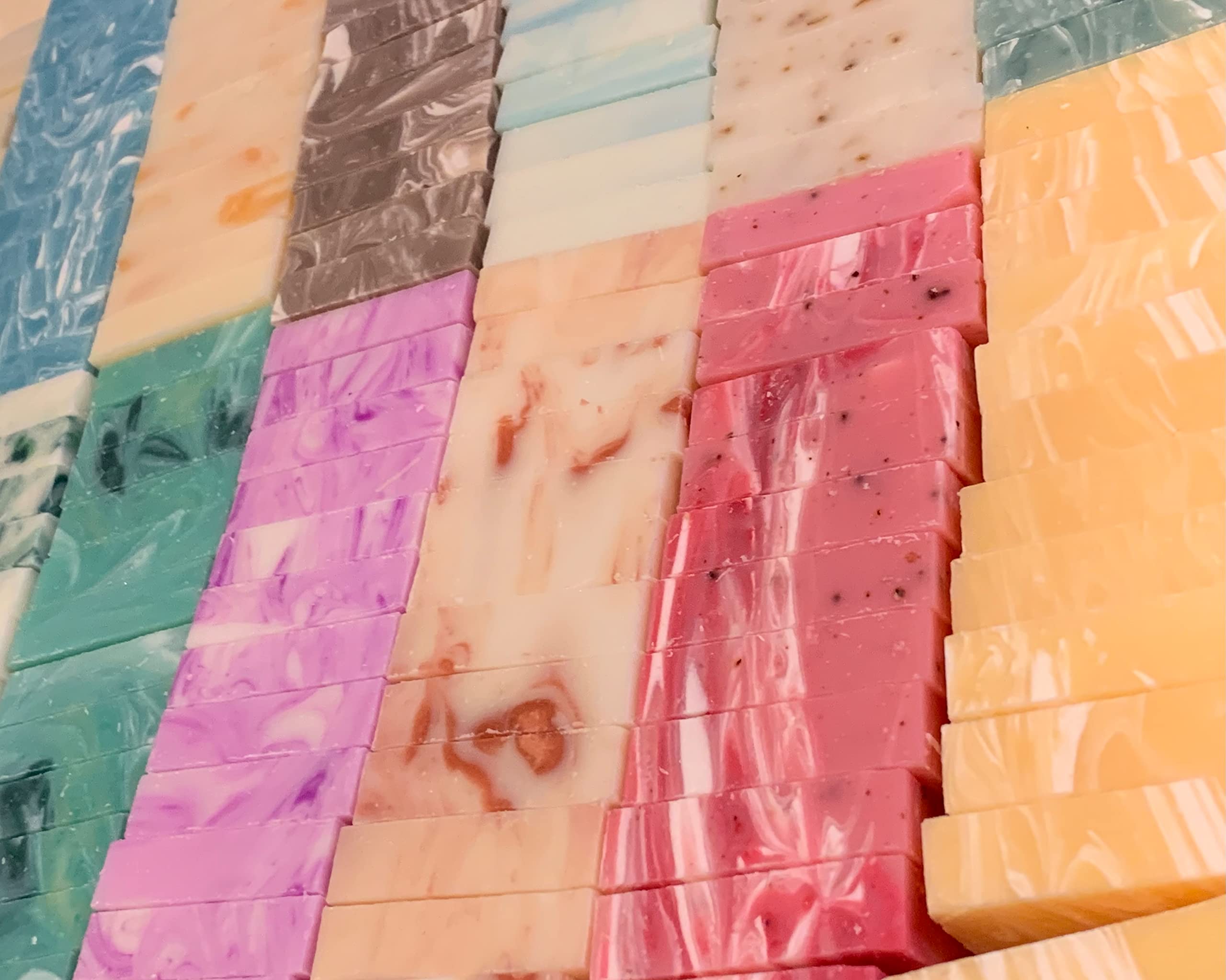 100 Pack Mini Soap Bars - Travel Size Guest Soap for Hotels, Weddings, Baby Showers & Party Favors - Bulk Bath Soap for Gifts, Guest Bathrooms & Travel Essentials
