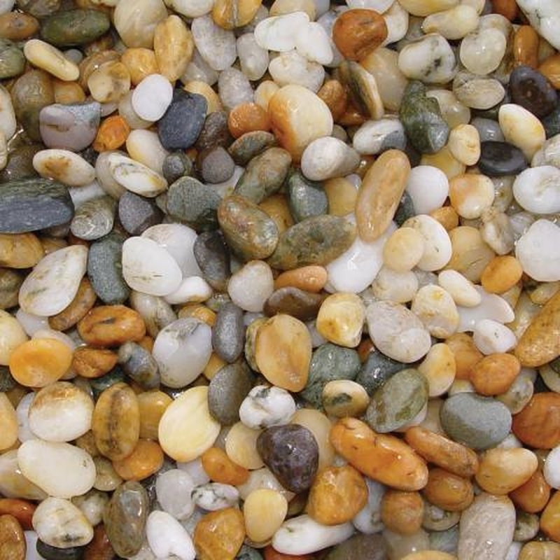 Premium Aqua Natural River Gravel - 2-4mm Gold Pearl Stones for Aquariums, Terrariums & Landscaping | Enhances Water Quality & Aesthetic Appeal