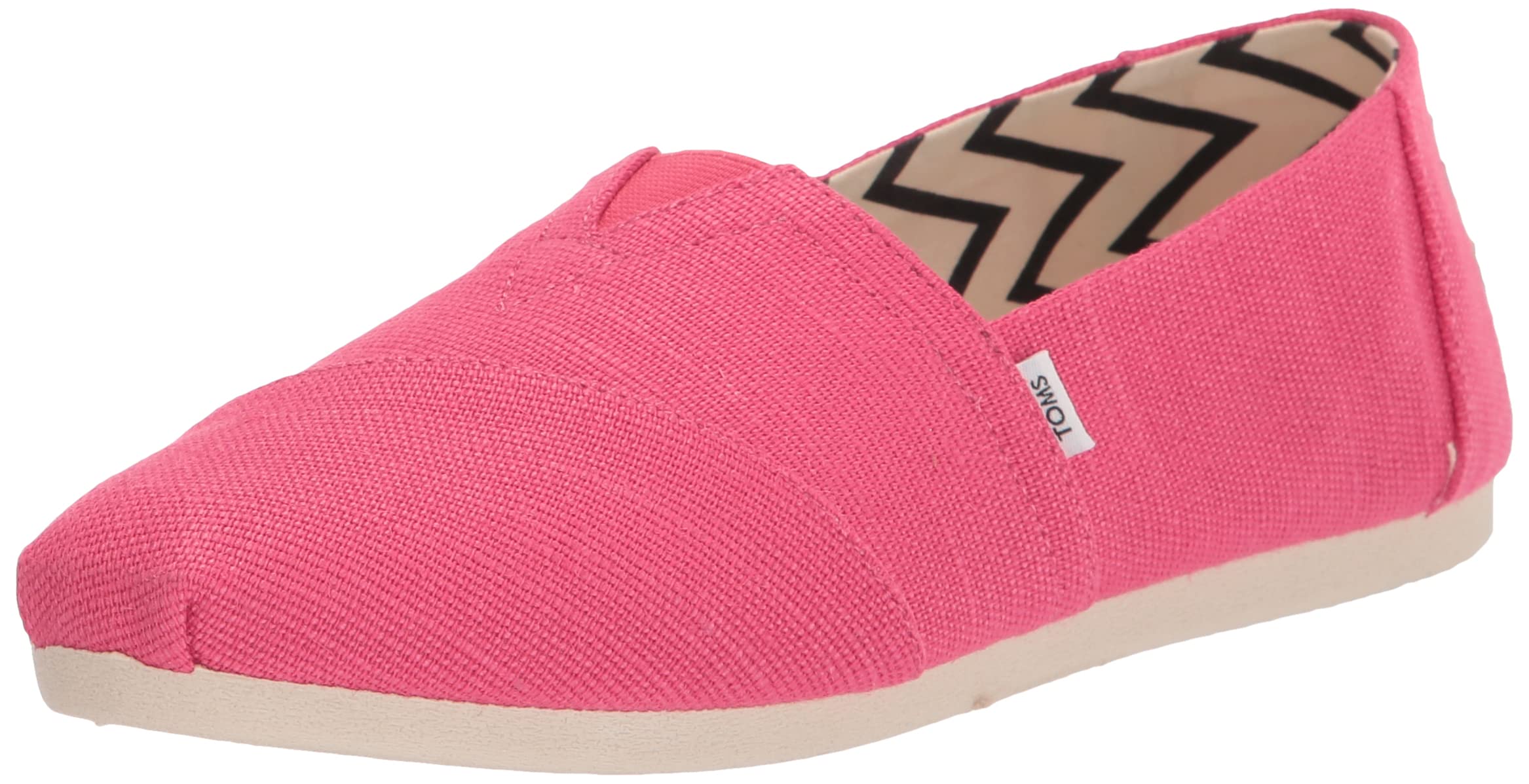TOMS Women's Alpargata Slip-On Comfortable Casual Shoes - Perfect for Beach, Travel & Everyday Wear