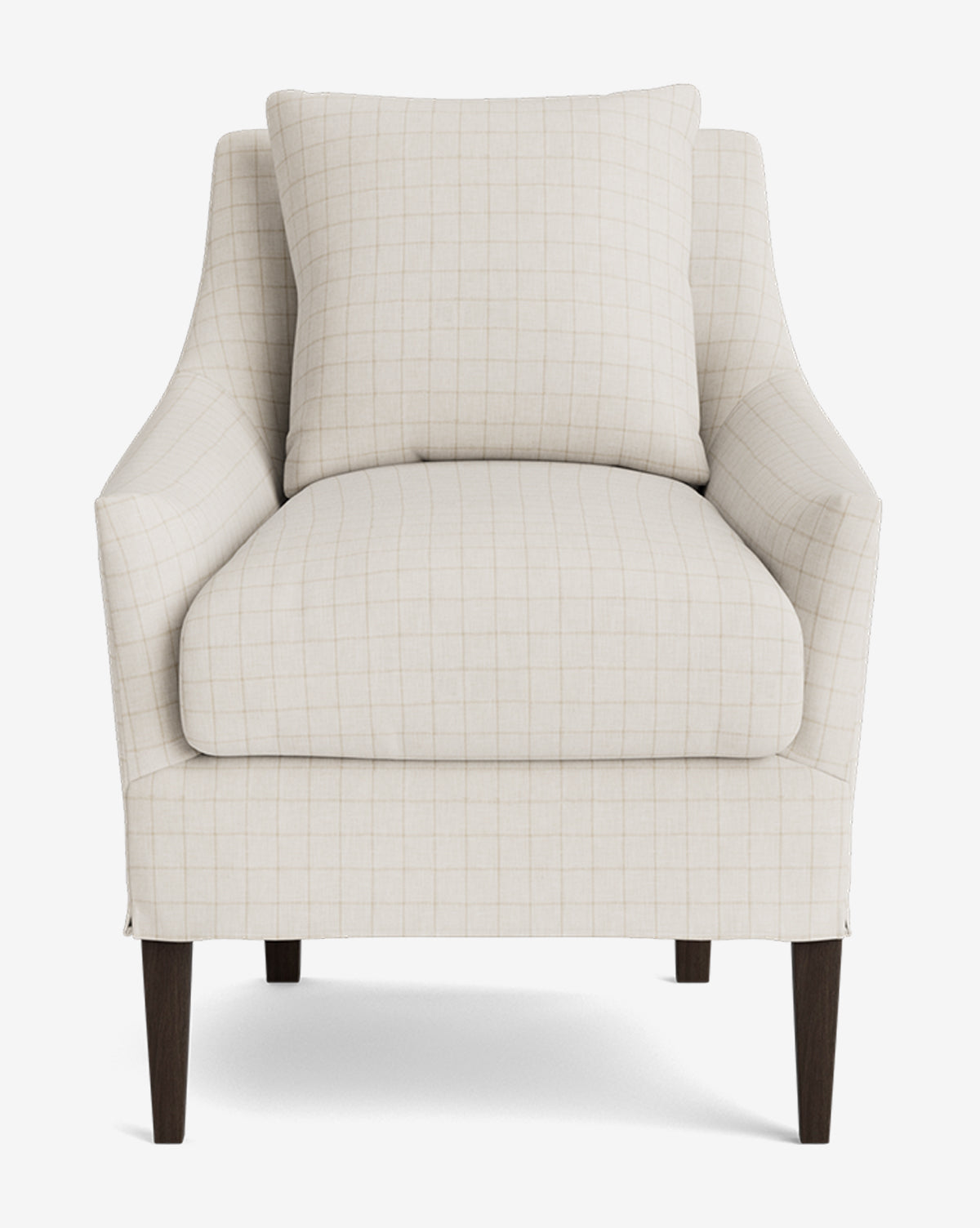 Ivory Windowpane Wovens