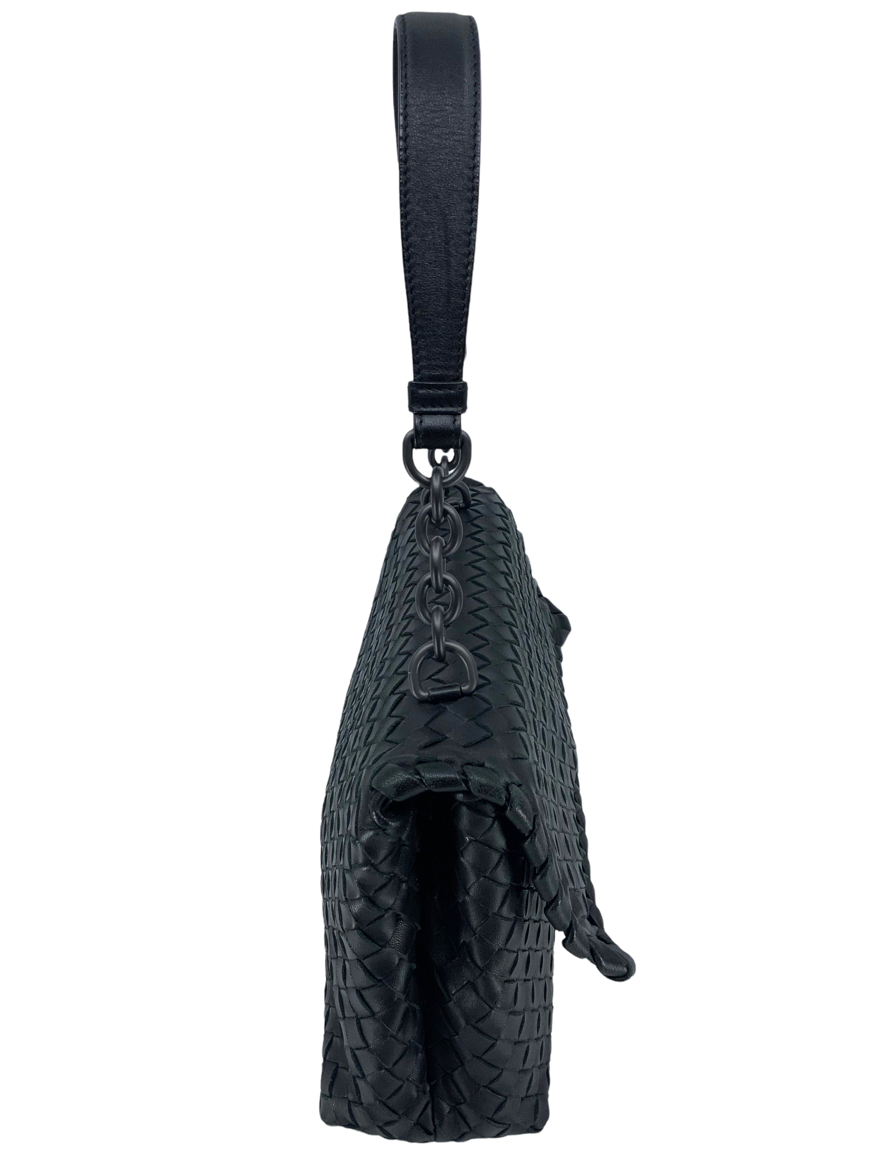 Premium Nappa Intrecciato Leather Small Olimpia Shoulder Bag for Women - Elegant Crossbody Purse with Adjustable Strap, Perfect for Work, Travel & Evening Out