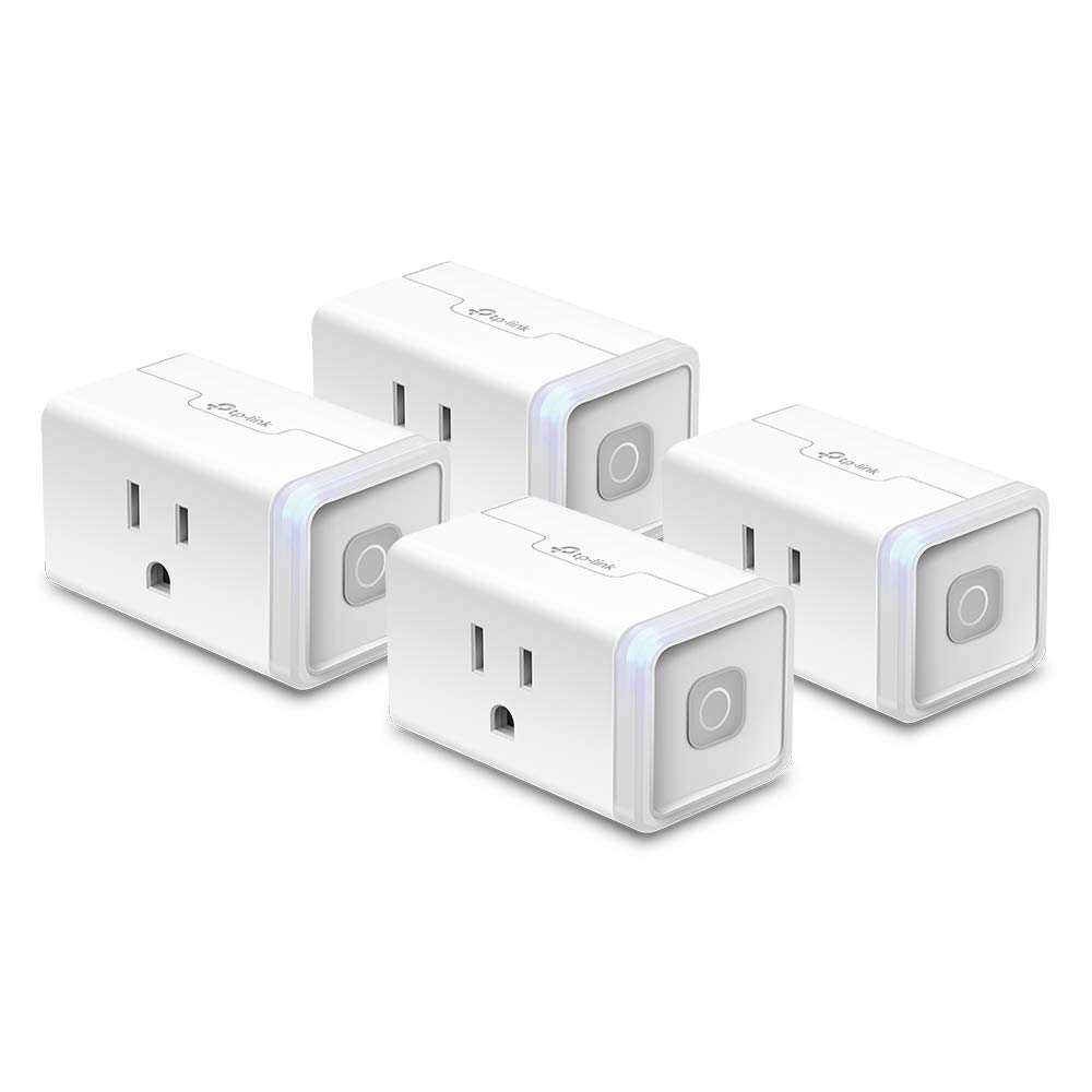Kasa Smart Plug Power Strip HS300 & Smart Plug HS103P4 Bundle - WiFi Outlet for Remote Control | Smart Home Automation for Lamps, Fans & Electronics | Works with Alexa & Google Assistant