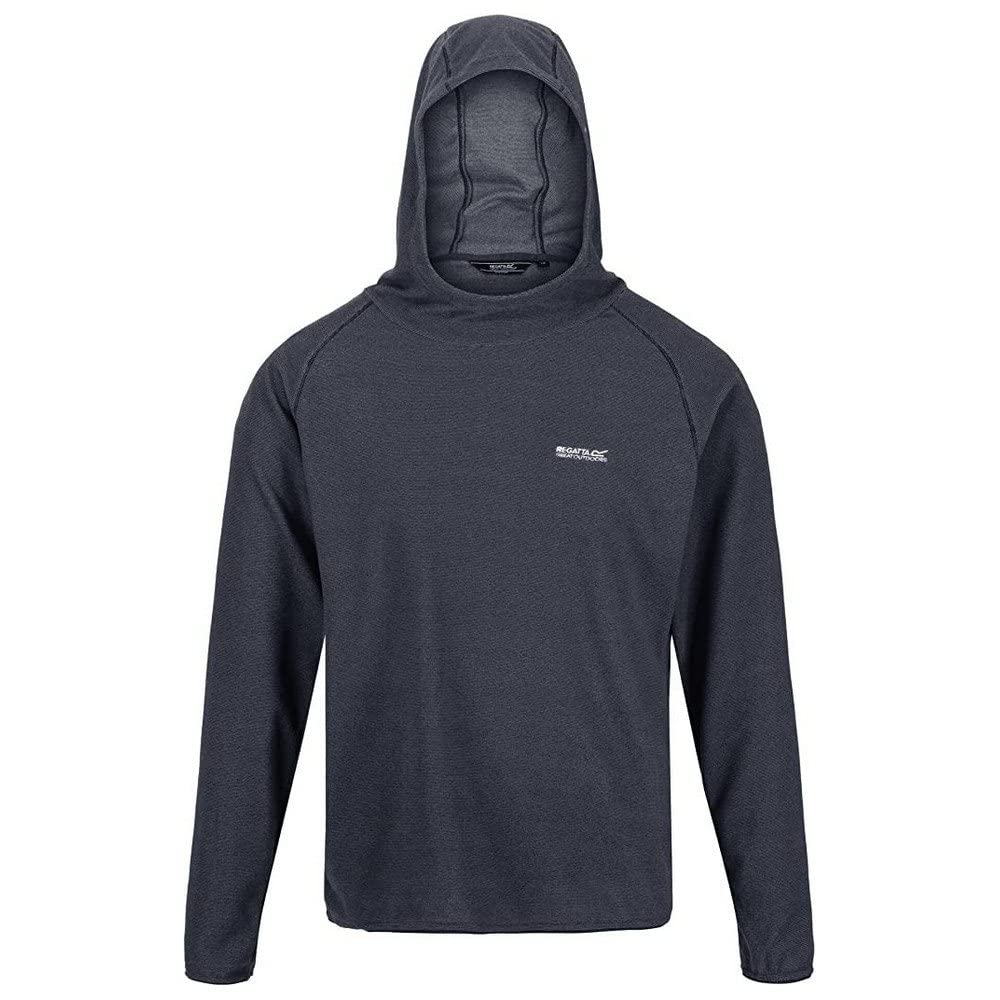 Regatta Men's Montes Lightweight Hoodie - Breathable & Comfortable Pullover for Outdoor Activities, Hiking, and Casual Wear