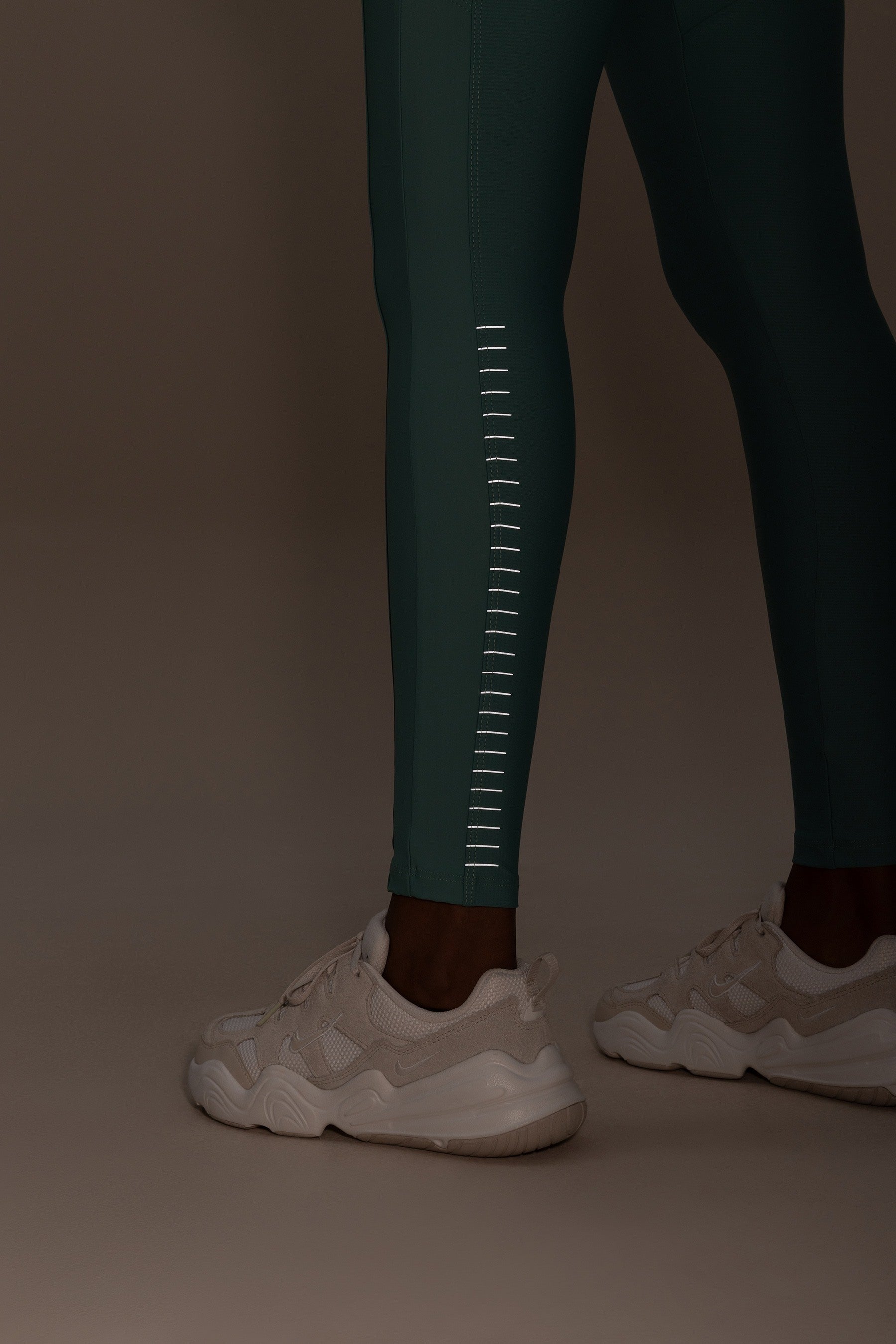 Reflex Speed Pea Leggings for Women - High Performance Workout Leggings with Moisture Wicking & 4-Way Stretch - Perfect for Running, Yoga, Gym & Activewear