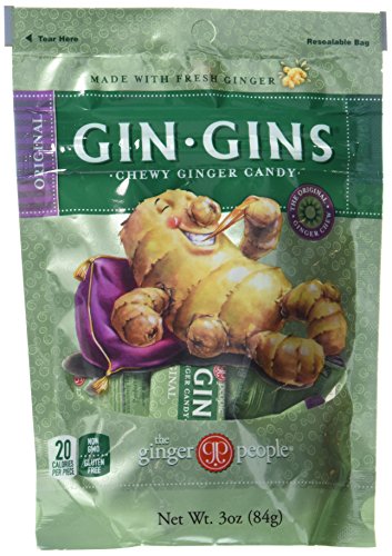 Trader Joe's Ginger Chews Candy - 2 Bags (8 oz Each) - Natural Ginger Flavor for Nausea Relief & Digestive Support - Perfect for Travel, Motion Sickness & Wellness Routines