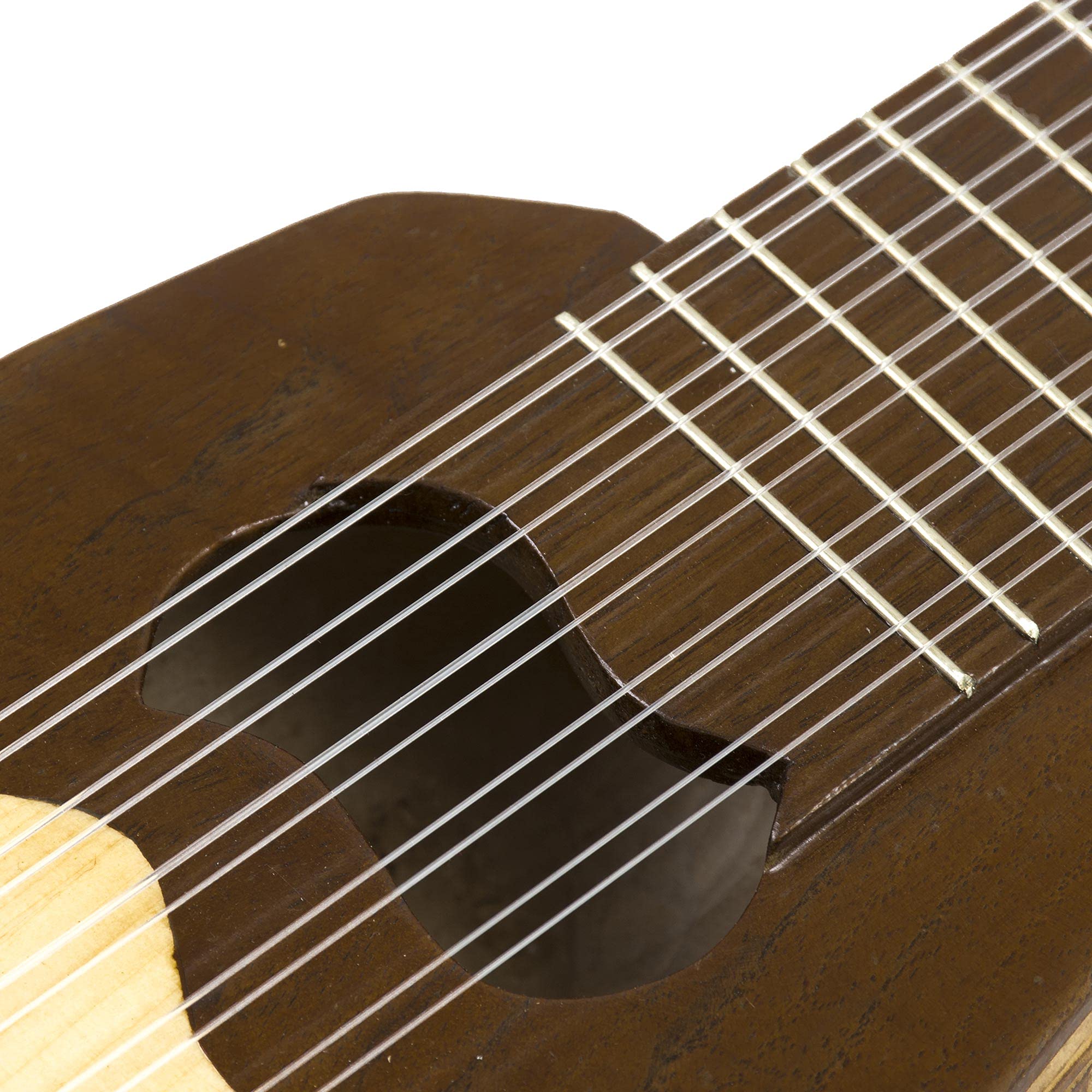 Handcrafted NOVICA Inca Sun Wood Charango Guitar | Authentic Peruvian Folk Instrument | Perfect for Musicians, Collectors & Home Decor