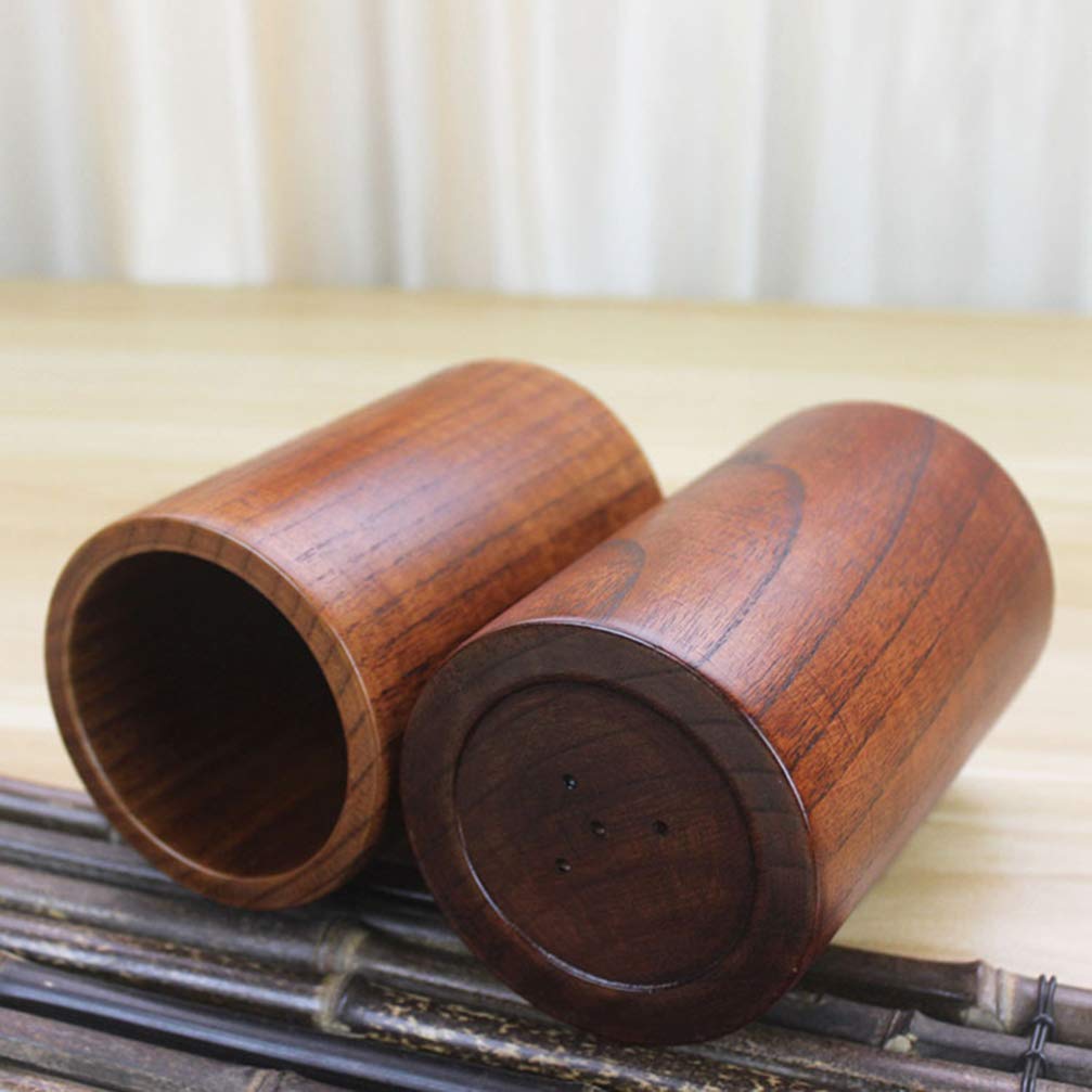 Wooden Chopsticks Organizer - Kitchen Utensil Holder for Spoons & Forks - Perfect for Countertop Storage