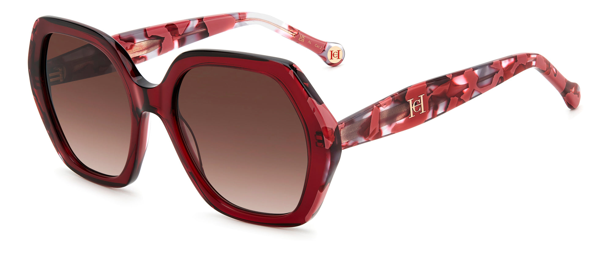 Carolina Herrera HER 0181/S Women's Designer Sunglasses - UV Protection Luxury Fashion Shades for Beach, Driving & Outdoor Activities