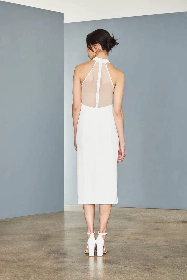Amsale LW141 Wedding Dress Size 14 - Elegant A-Line Gown for Brides, Perfect for Church Ceremonies & Formal Receptions