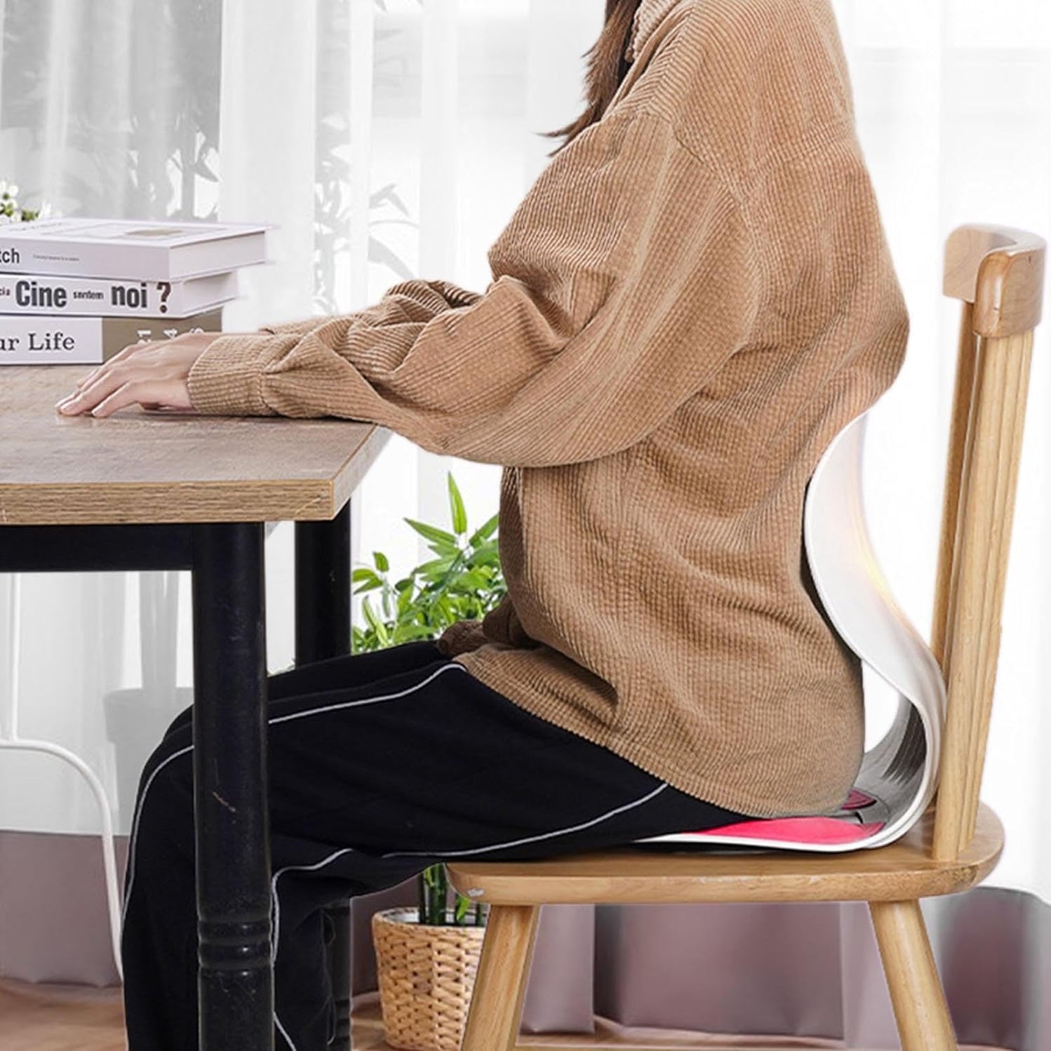 POSTURE PRO LUMBAR SUPPORT ULTIMO - Premium Ergonomic Back Support Cushion for Office Chairs & Car Seats - Relieve Lower Back Pain - Ideal for Home, Office & Long Driving (Regular $199.99, Now $99.99)