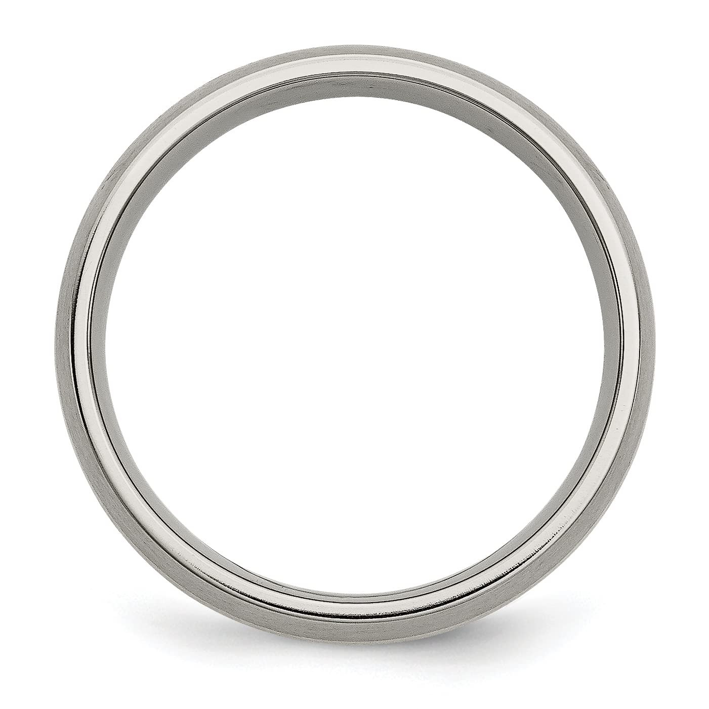 IceCarats Titanium 14K Gold 6mm Wedding Band Ring for Men & Women - Durable Comfort Fit Wedding Ring for Couples, Anniversary, Engagement - Perfect for Everyday Wear & Special Occasions