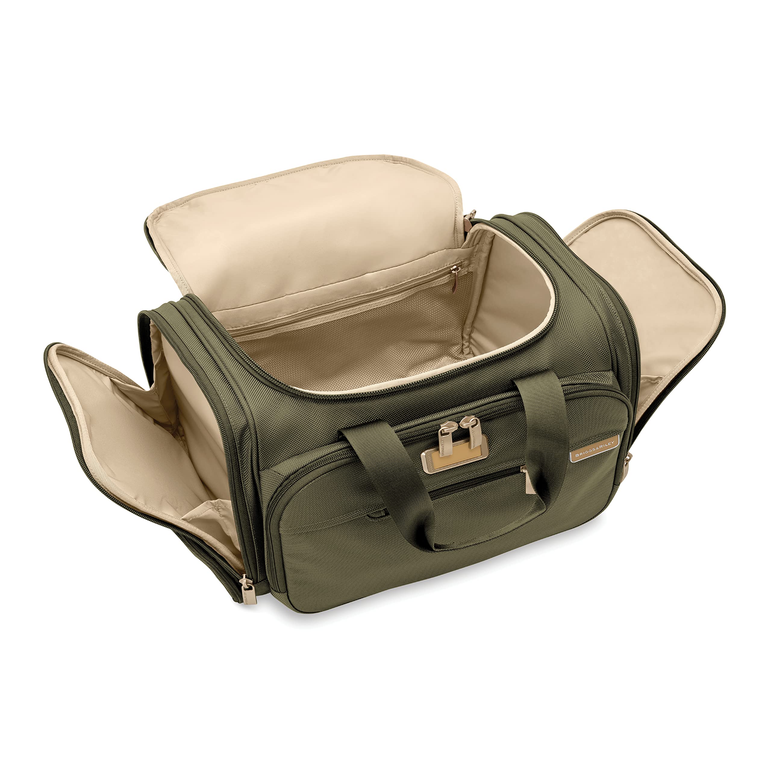Briggs & Riley Premium Expandable Travel Duffel Bag - Carry-On Luggage for Business & Leisure Trips - Durable, Water-Resistant & Spacious for Gym, Weekend Getaways & Air Travel