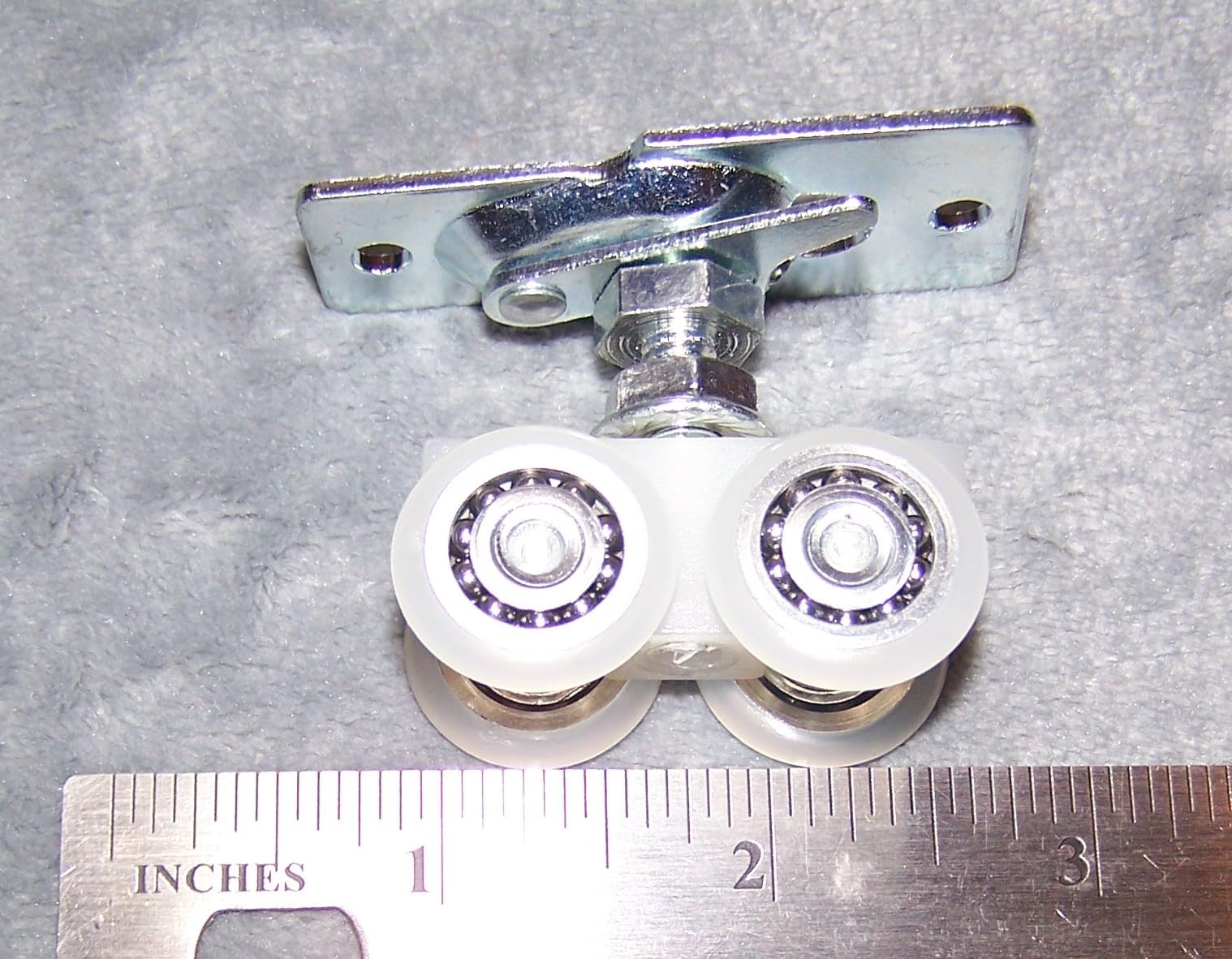 Premium Plantation Shutter Track Rollers - 4 Ball Bearing Wheels for Smooth Gliding | Perfect for Window Coverings & Home Improvement Projects