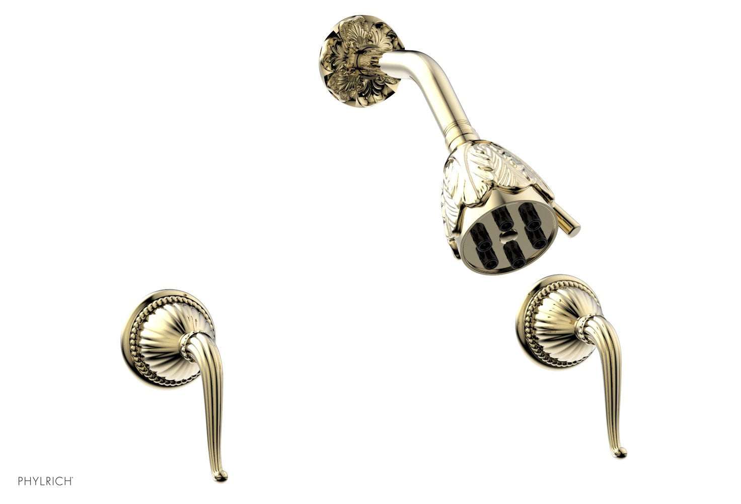 GEORGIAN & BARCELONA Two Handle Shower Faucet Set K3141 - Modern Bathroom Fixture for Shower and Bathtub Installation