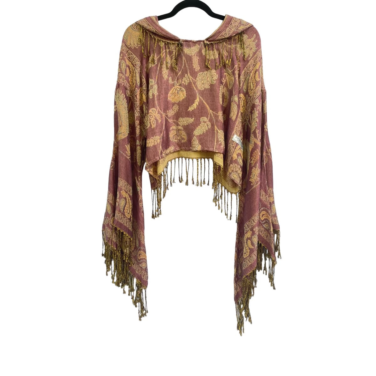 Butterfly Bell Pashmina Shawl - Egyptian Pink Soft Wrap Scarf for Women, Elegant Evening Wear & Boho Fashion Accessory