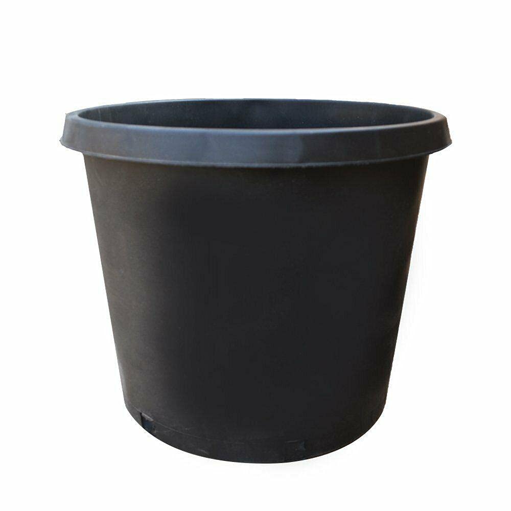 25 Gallon Heavy Duty Plastic Nursery Planters - 5 Pack Durable Garden Flower Pots for Indoor & Outdoor Plants | Perfect for Gardening, Landscaping, and Commercial Nursery Use