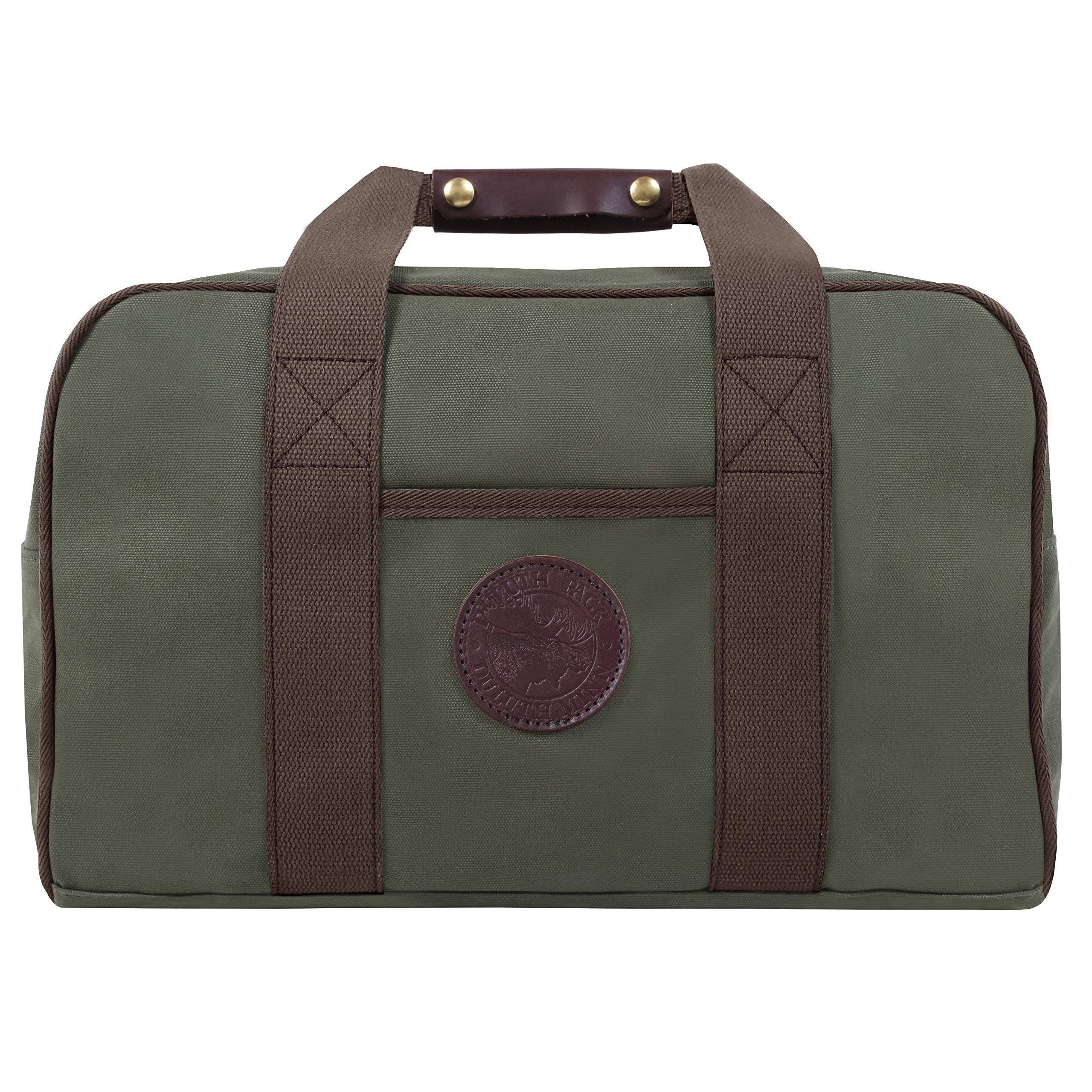 Duluth Pack Everyday Travel Gym Safari Duffle Bag - Small Olive Drab Carry-On for Sports, Workouts & Weekend Getaways | Perfect for Gym, Travel & Outdoor Adventures