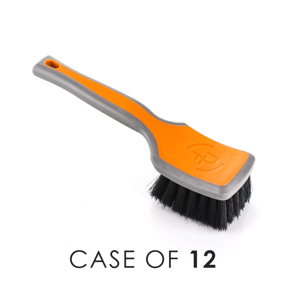 ProGrip Heavy Duty Interior Scrub Brush with Ergonomic Handle - Perfect for Car Detailing, Home Cleaning & Kitchen Sink Scrubbing