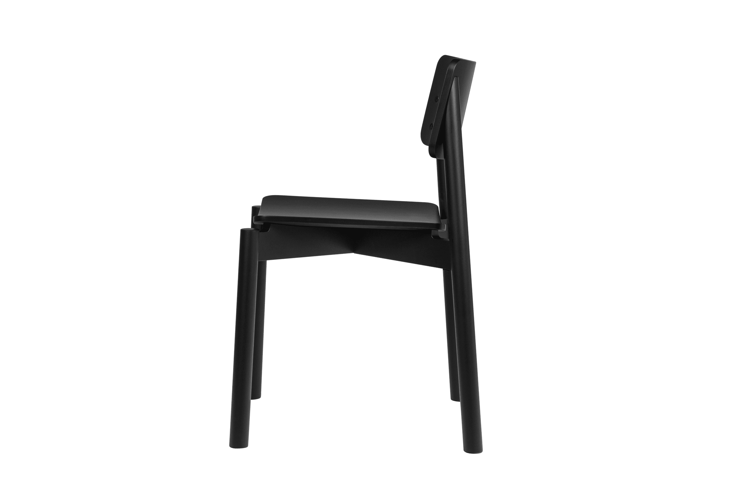 Wem Chair Vulcano Black - Ergonomic Office Chair with Adjustable Height & Lumbar Support for Home & Workspace Comfort
