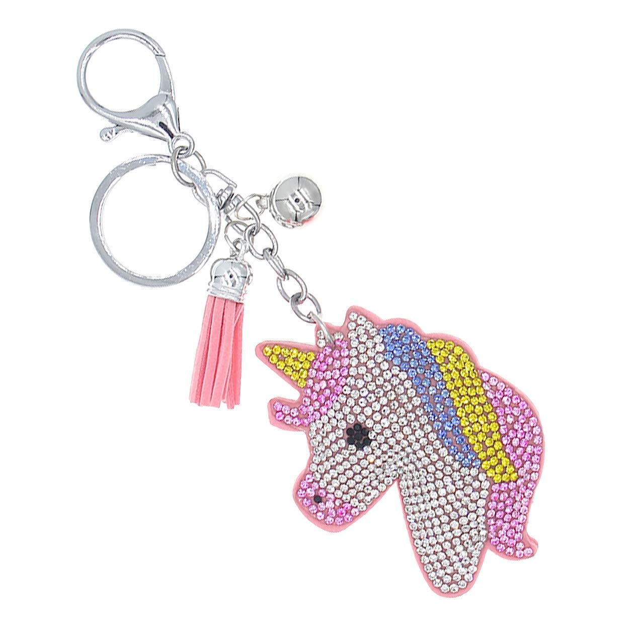 Sparkling NTLX Keychain Bag Charm - Cute Purse Accessory for Women, Luggage, Suitcases, Diaper Bags & Keys - Gift Box Included - Perfect for Travel, Gifts & Everyday Use