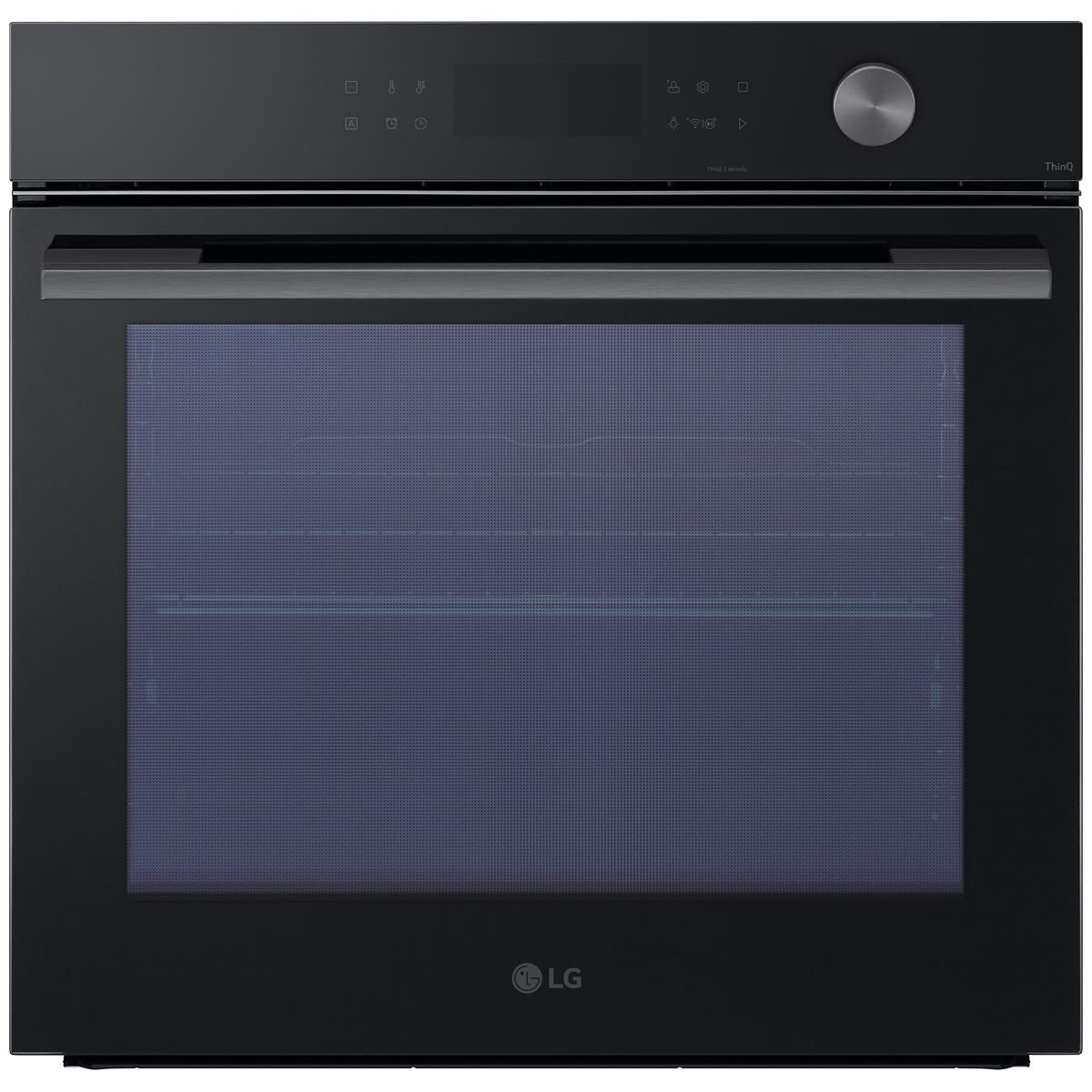 LG 60cm InstaView Series 5 Black Glass Oven - BO605G1GL5 | Built-in Electric Oven with InstaView Window for Modern Kitchens