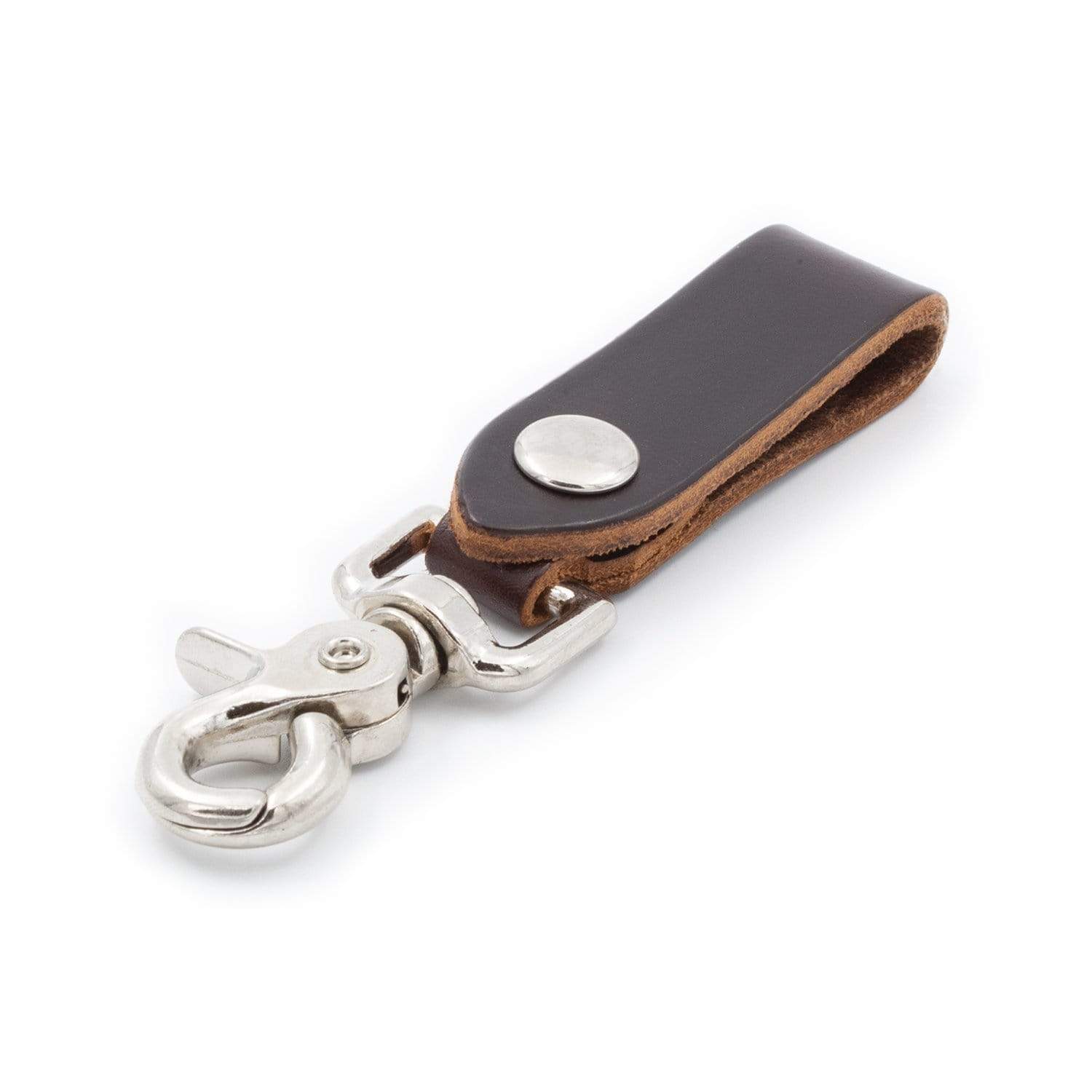 Premium Full Grain Leather Keychain - Durable & Stylish for Everyday Use - Perfect for Keys, Wallets & Gifts
