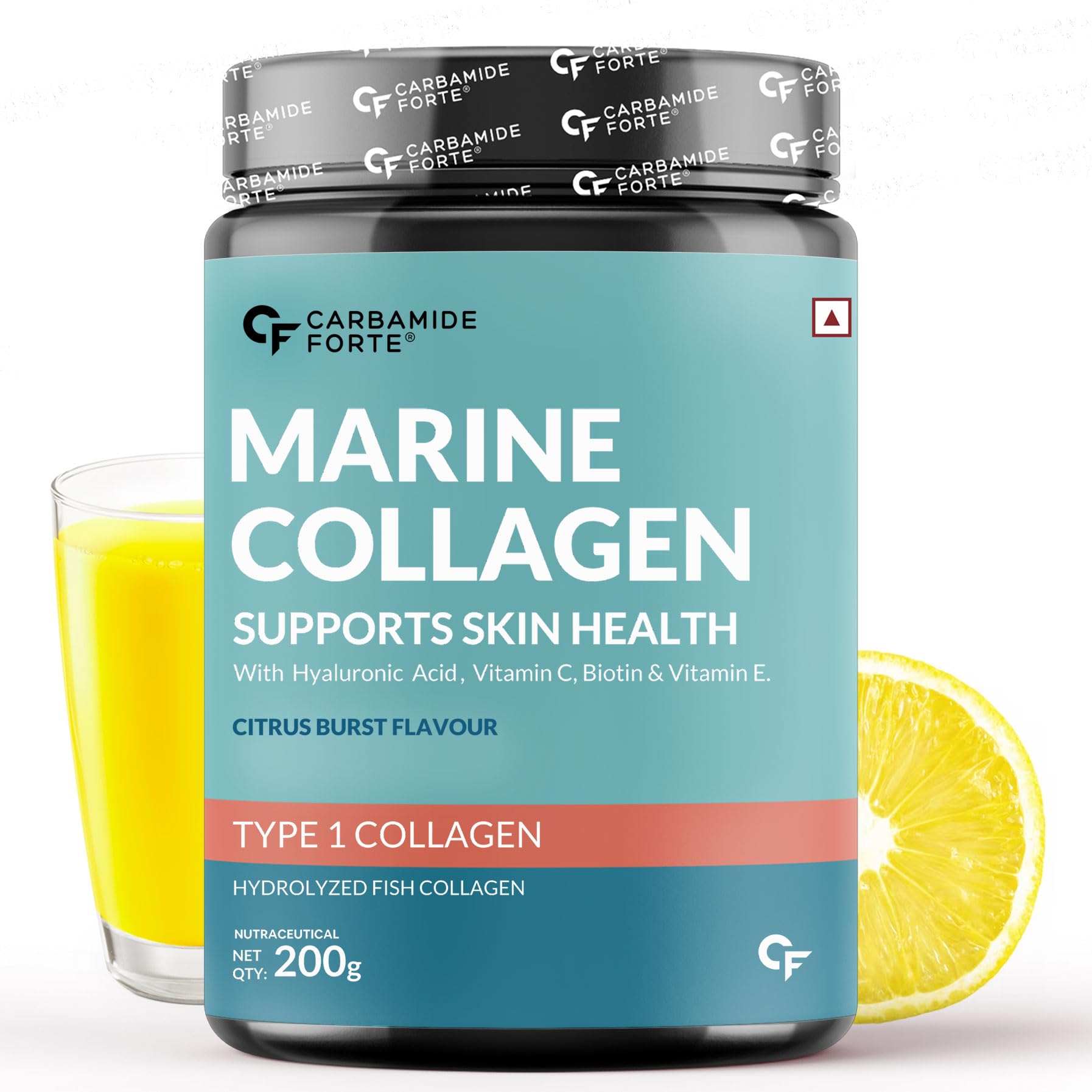 Premium Hydrolyzed Marine Collagen Peptides Powder 200g - Skin, Hair & Bone Health Supplement for Women & Men | Supports Collagen Production, Anti-Aging & Joint Health | Great for Smoothies, Coffee & Post-Workout Recovery