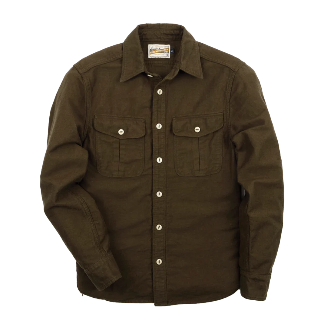 Freenote Rancho Moss Jacket - Premium Men's Denim Jacket for Casual & Outdoor Wear | Durable & Stylish for Everyday Use, Travel & Adventure
