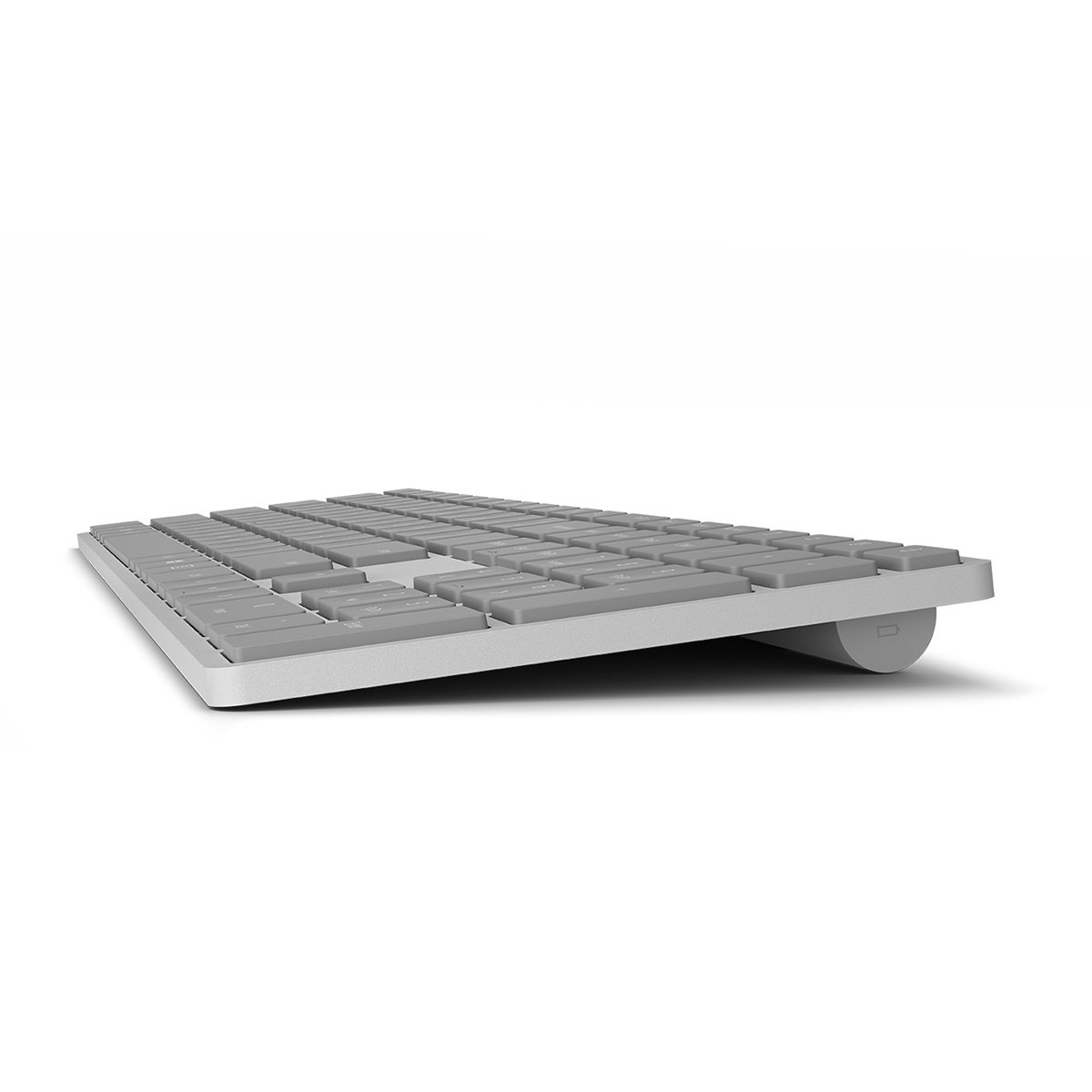 Microsoft Surface Keyboard - Wireless Bluetooth Keyboard for PC & Tablet - Platinum (French Layout) - Ideal for Home, Office & Remote Work