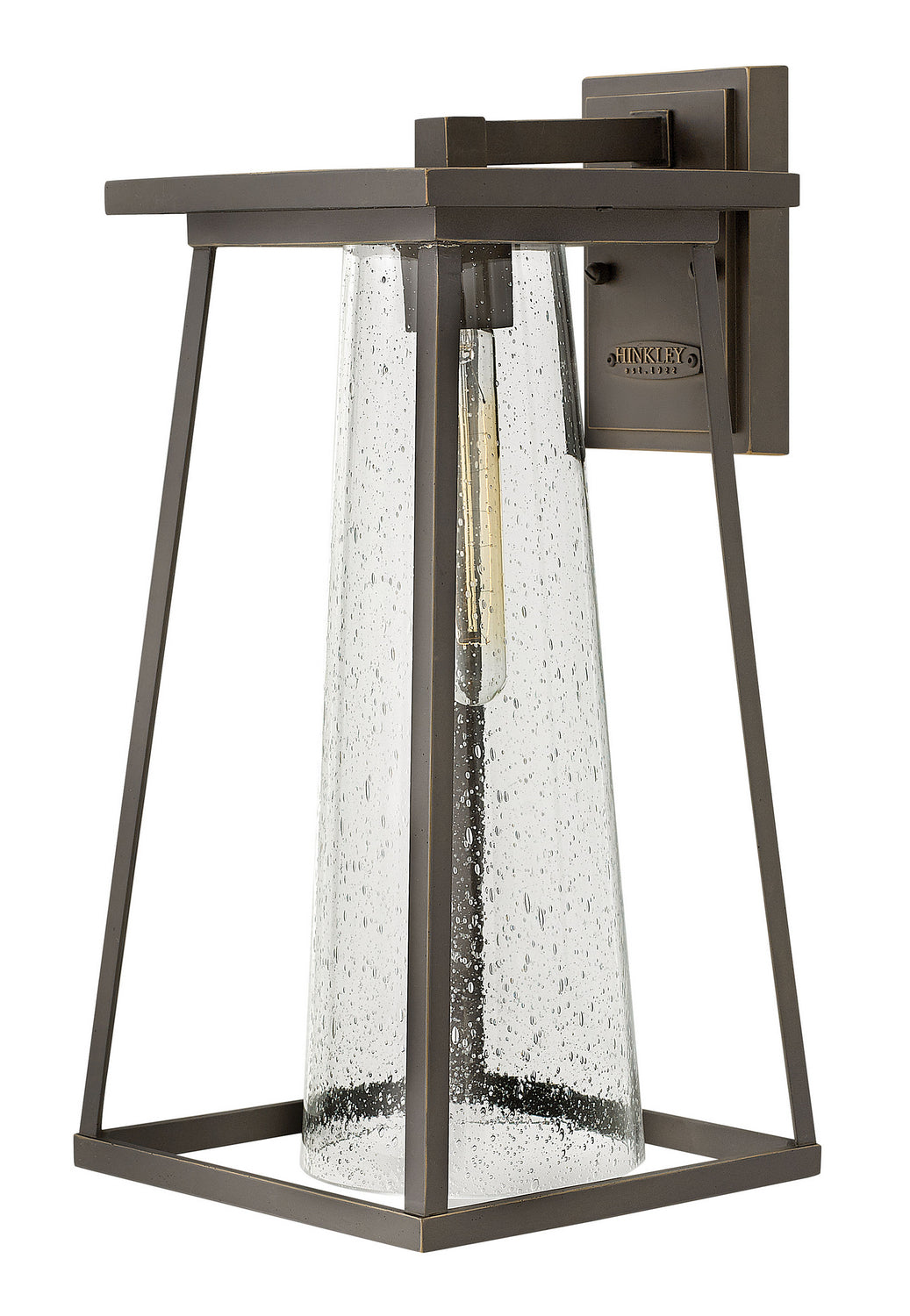 Burke LED Wall Mount Light Fixture in Oil Rubbed Bronze - Perfect for Hallway, Bedroom, and Outdoor Porch Lighting