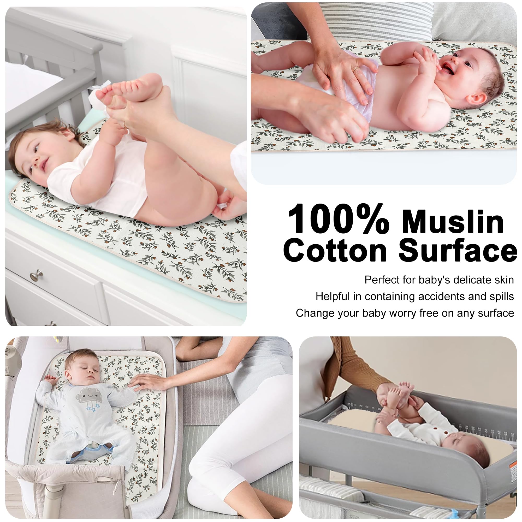 **Waterproof Baby Diaper Changing Pad - 19.7