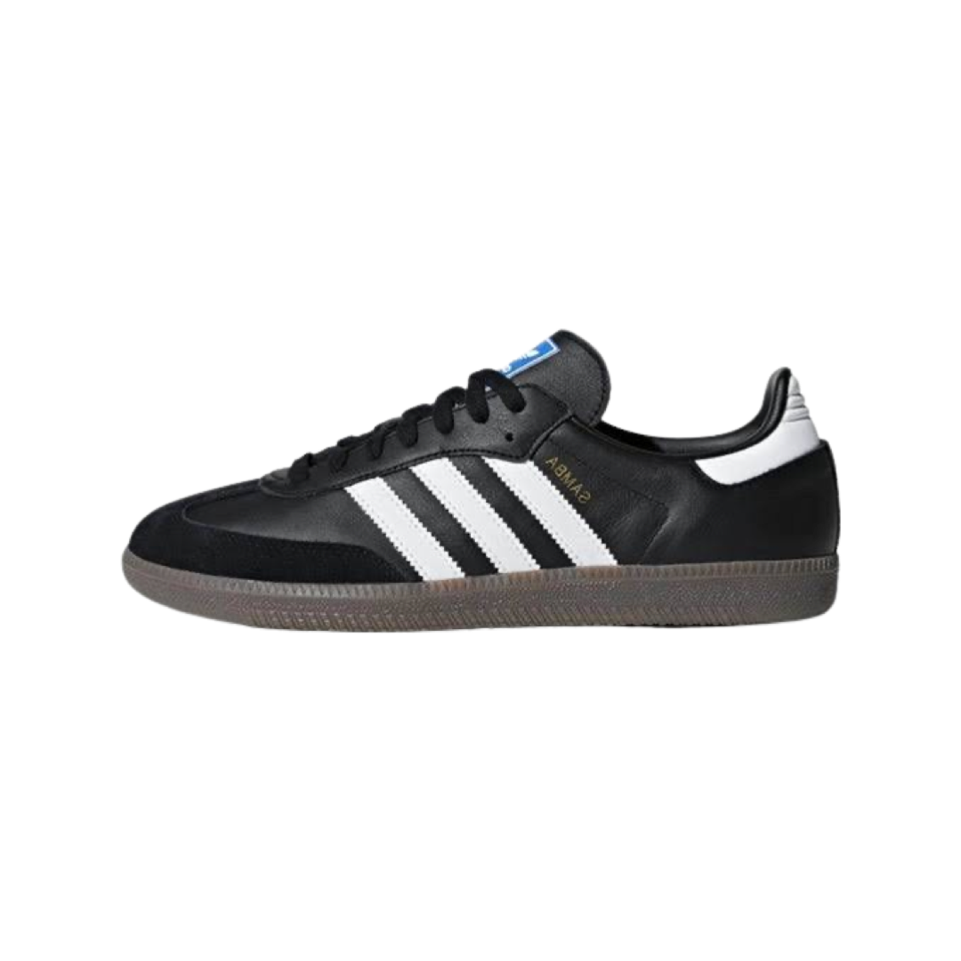 Adidas Samba OG Sneakers - Black & White with Gum Sole | Classic Retro Running Shoes for Men & Women | Perfect for Casual Wear, Street Style & Everyday Comfort