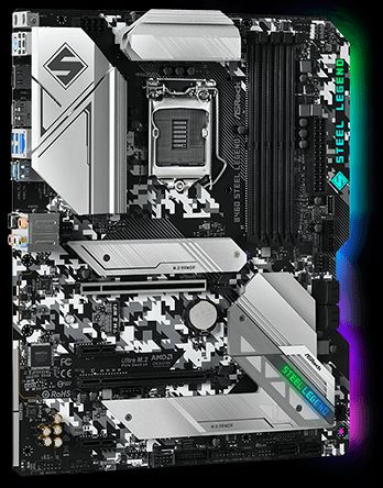 ASRock B460 Steel Legend LGA 1200 ATX Motherboard - Supports Intel 10th Gen Core Processors | Perfect for Gaming PCs, Workstations & Home Office Builds