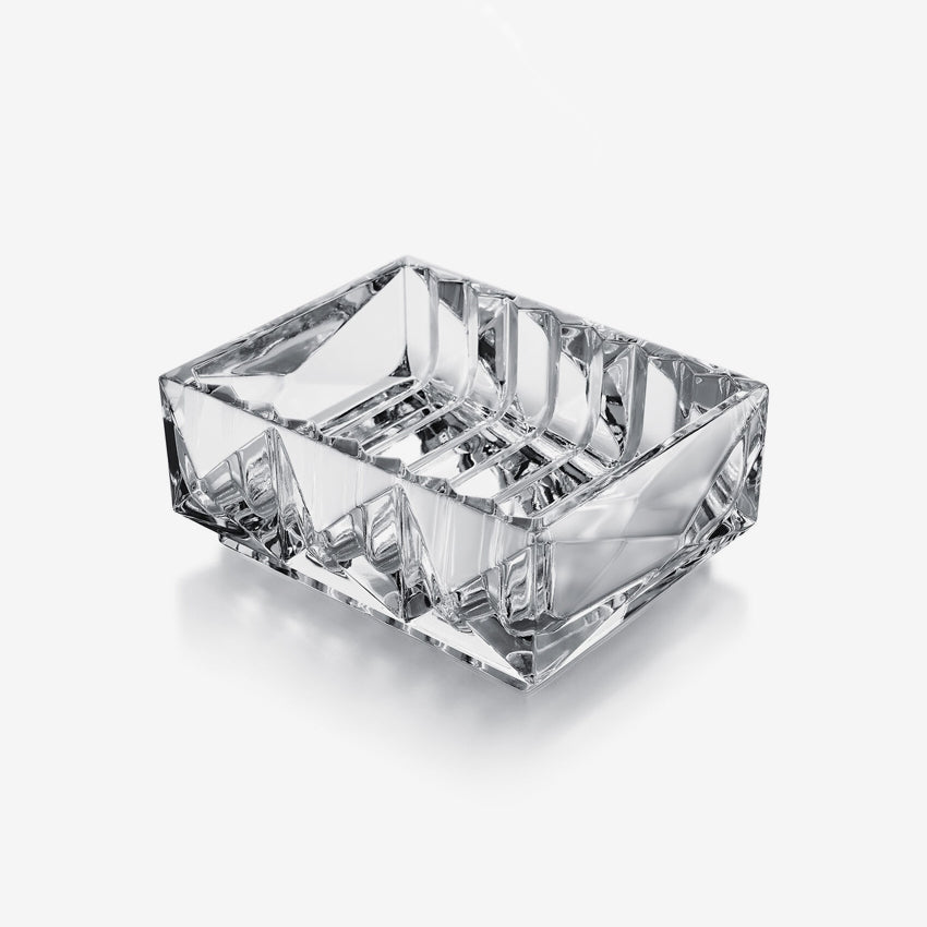 Baccarat Crystal Louxor Vide Poche - Elegant Glass Tray for Jewelry, Keys & Coins | Perfect for Home Decor & Gift Giving
