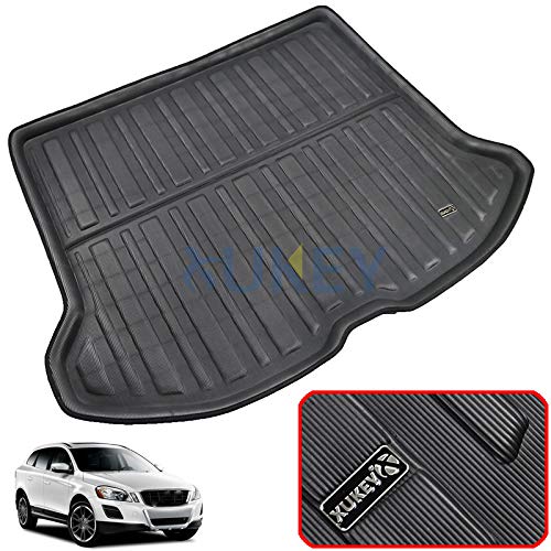 Volvo XC60 Cargo Liner (2009-2017) - Custom Fit Trunk Mat, Waterproof Rear Boot Tray with Anti-Slip Design - Perfect for Road Trips, Grocery Hauling & Pet Transport