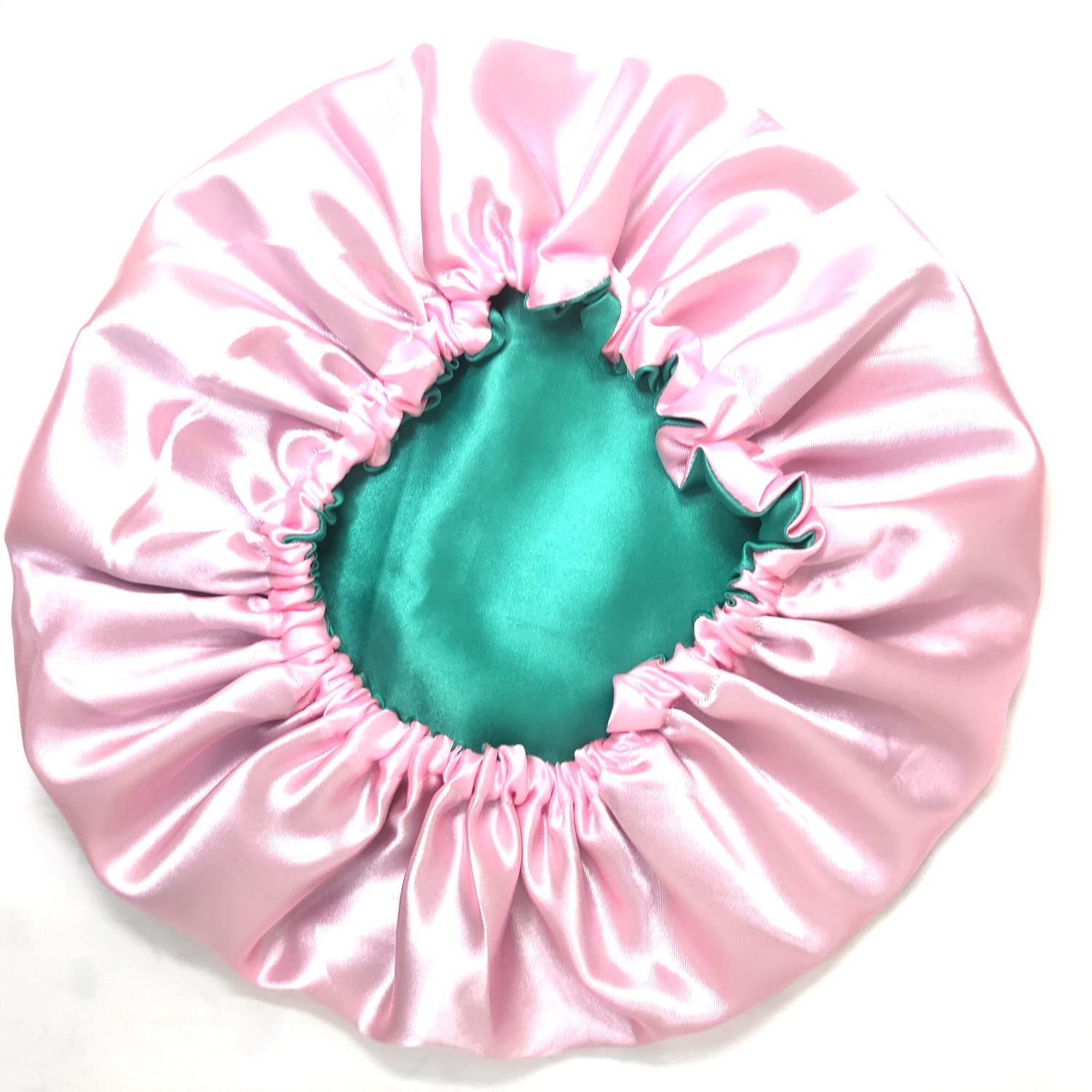 Anokhi Ada Dual Layer Satin Bonnet for Girls & Women - Silk Hair Bonnet for Sleeping, Night Cap for Natural Hair Protection (36-07) | Perfect for Nighttime Hair Care & Travel