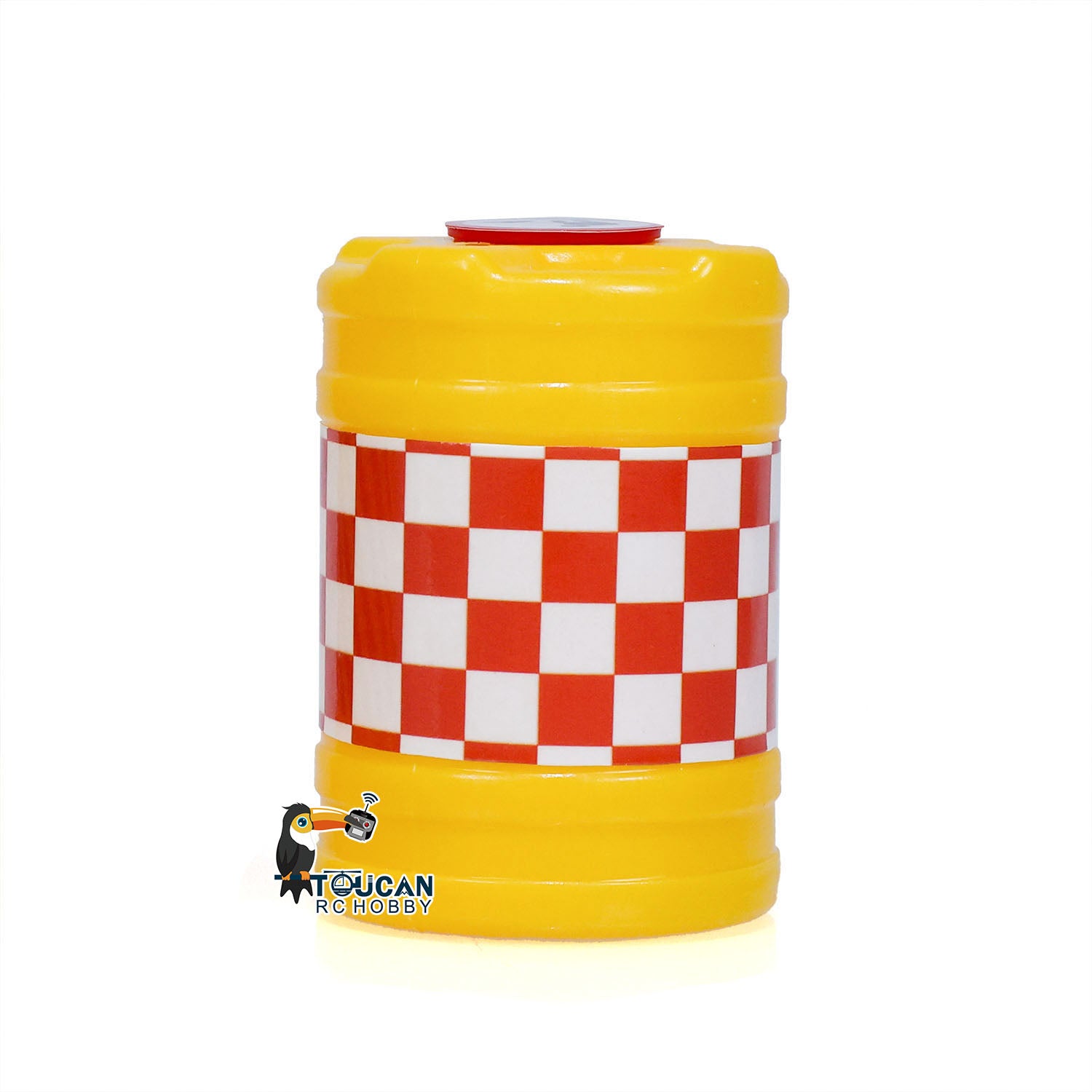 1/14 Scale RC Construction Vehicle Plastic Traffic Sign Guardrail & Barrier Cones - Crash Bucket Decorative Parts for Remote Control Cars | DIY Construction Site Scenes, RC Car Racing Tracks, Kids Play Zones